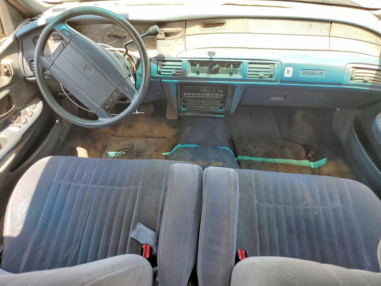 1993 Mercury Sable Gs Blue vin: 1MELM50U6PA638354