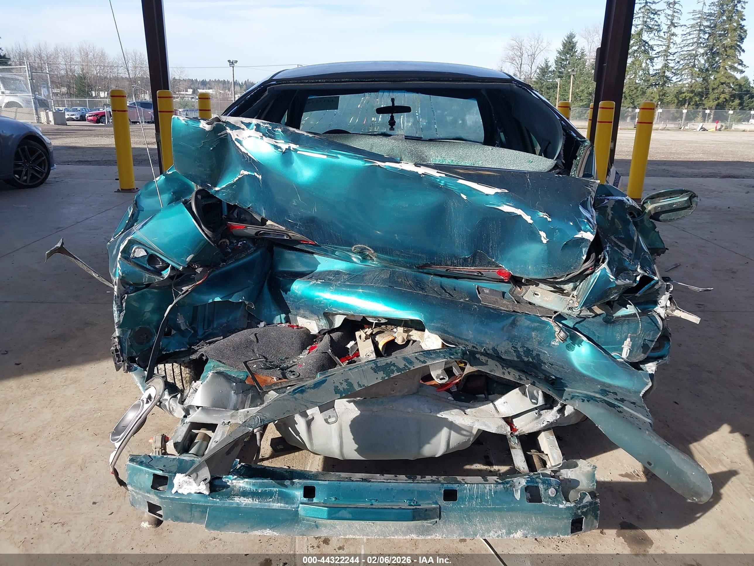 1997 Mercury Sable Gs Green vin: 1MELM50U6VG640258