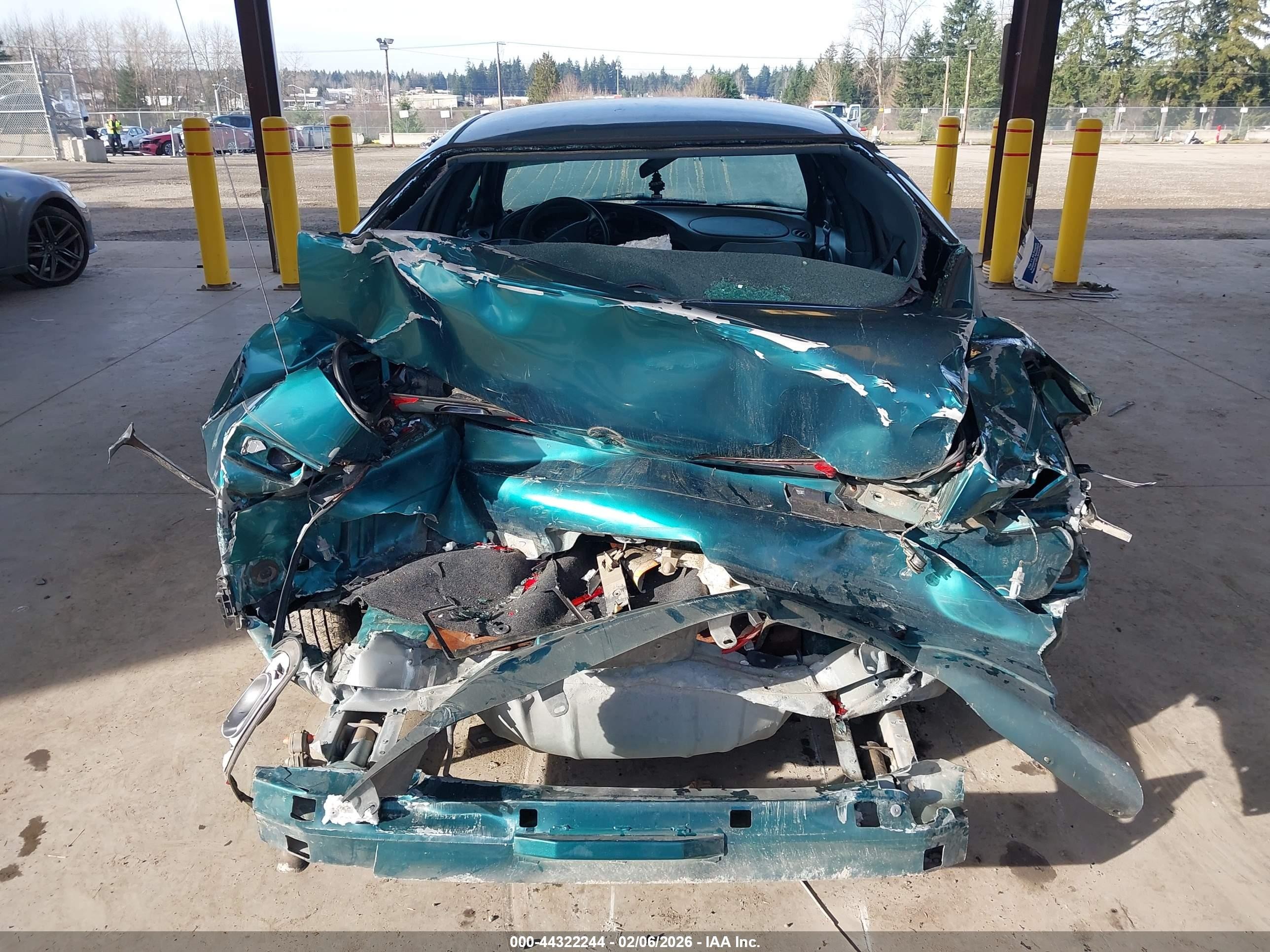 1997 Mercury Sable Gs Green vin: 1MELM50U6VG640258