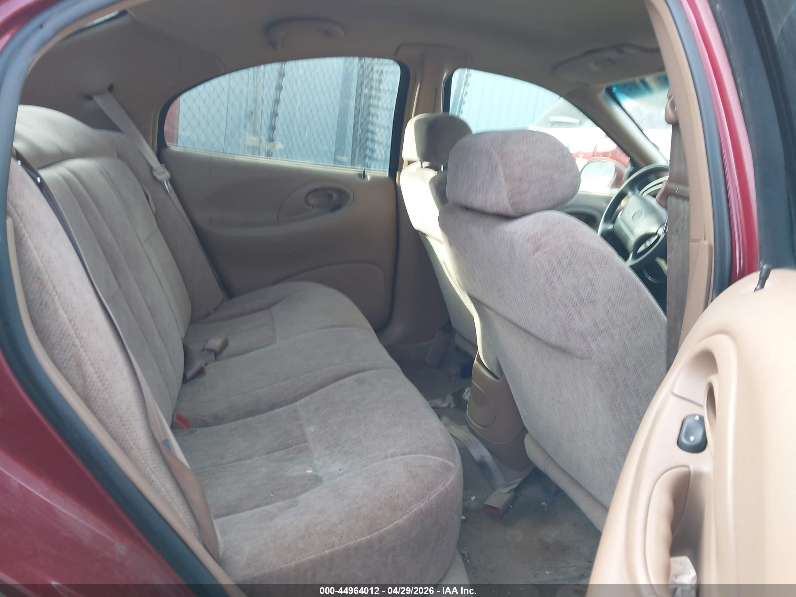 1997 Mercury Sable Gs Red vin: 1MELM50U7VA653068