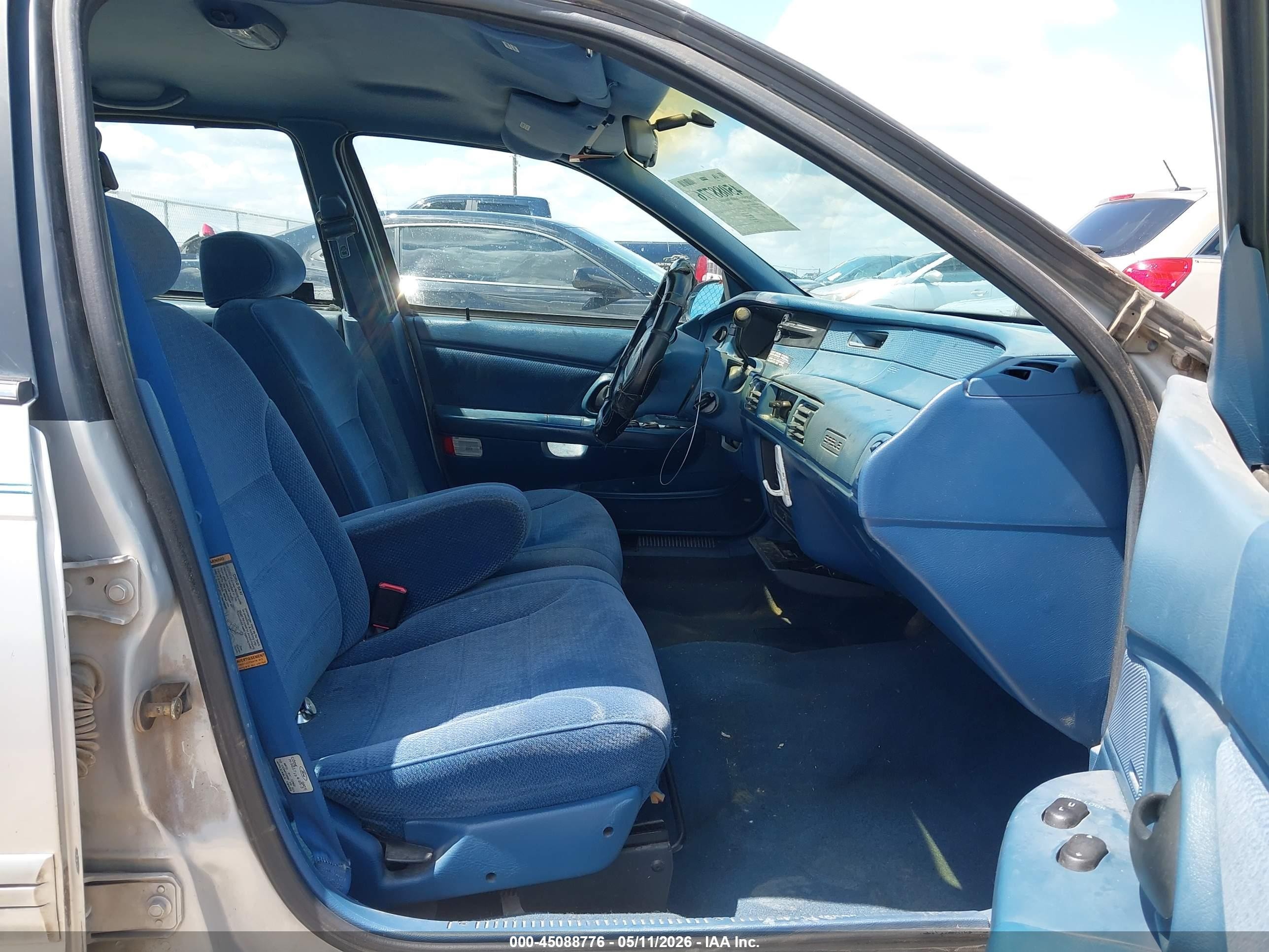 1995 Mercury Sable Gs Silver vin: 1MELM50U8SG658482
