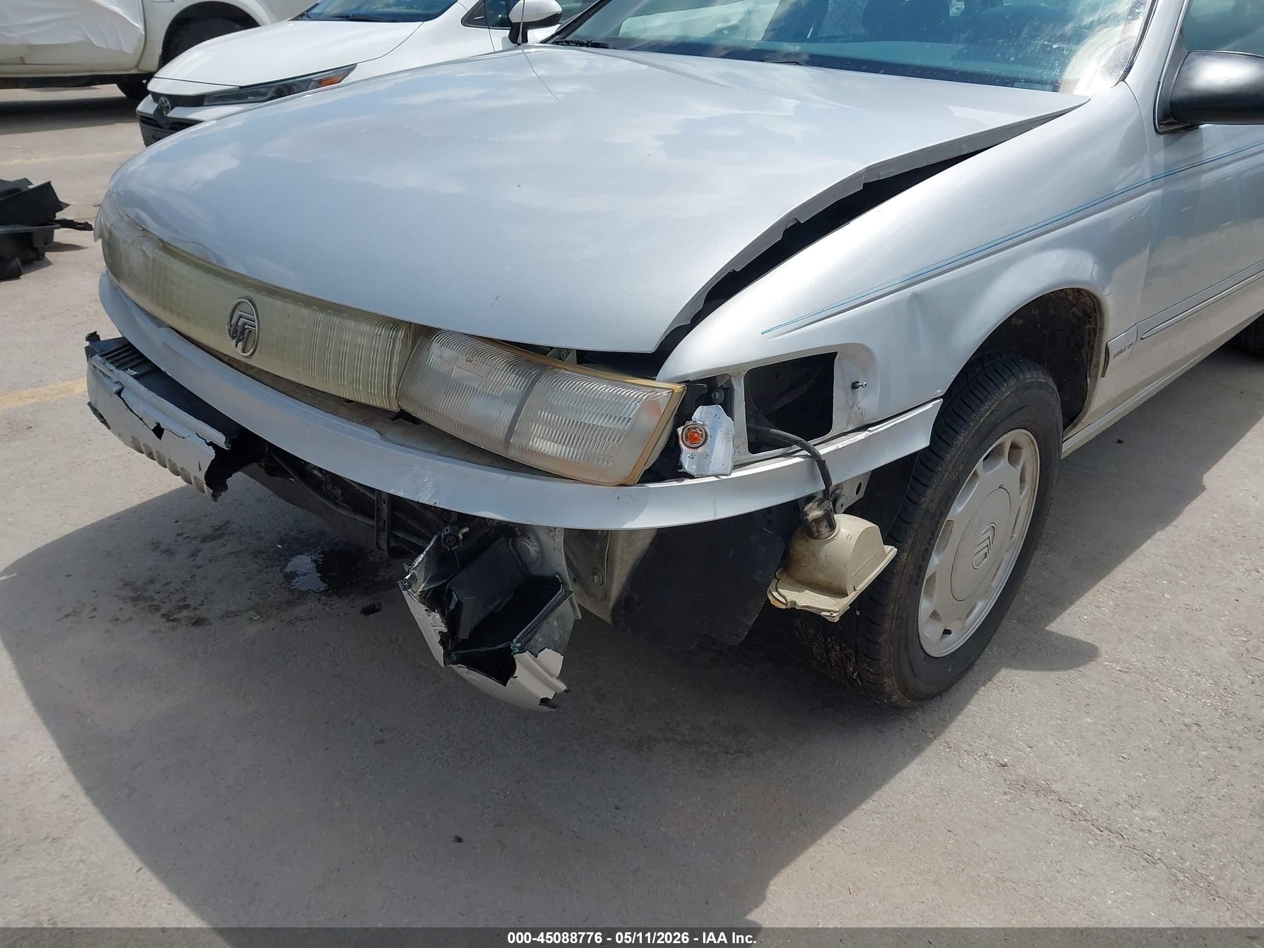 1995 Mercury Sable Gs Silver vin: 1MELM50U8SG658482