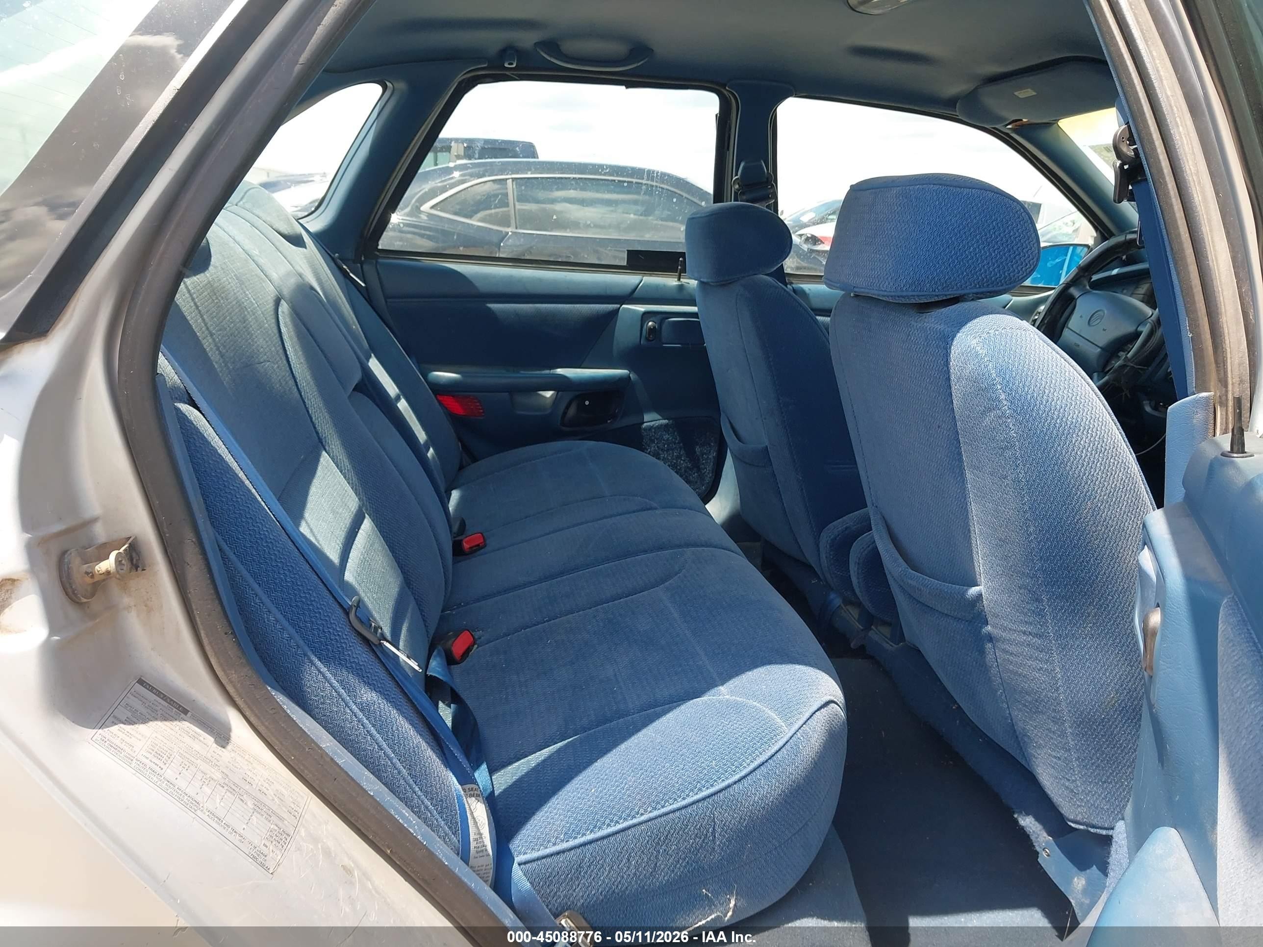 1995 Mercury Sable Gs Silver vin: 1MELM50U8SG658482
