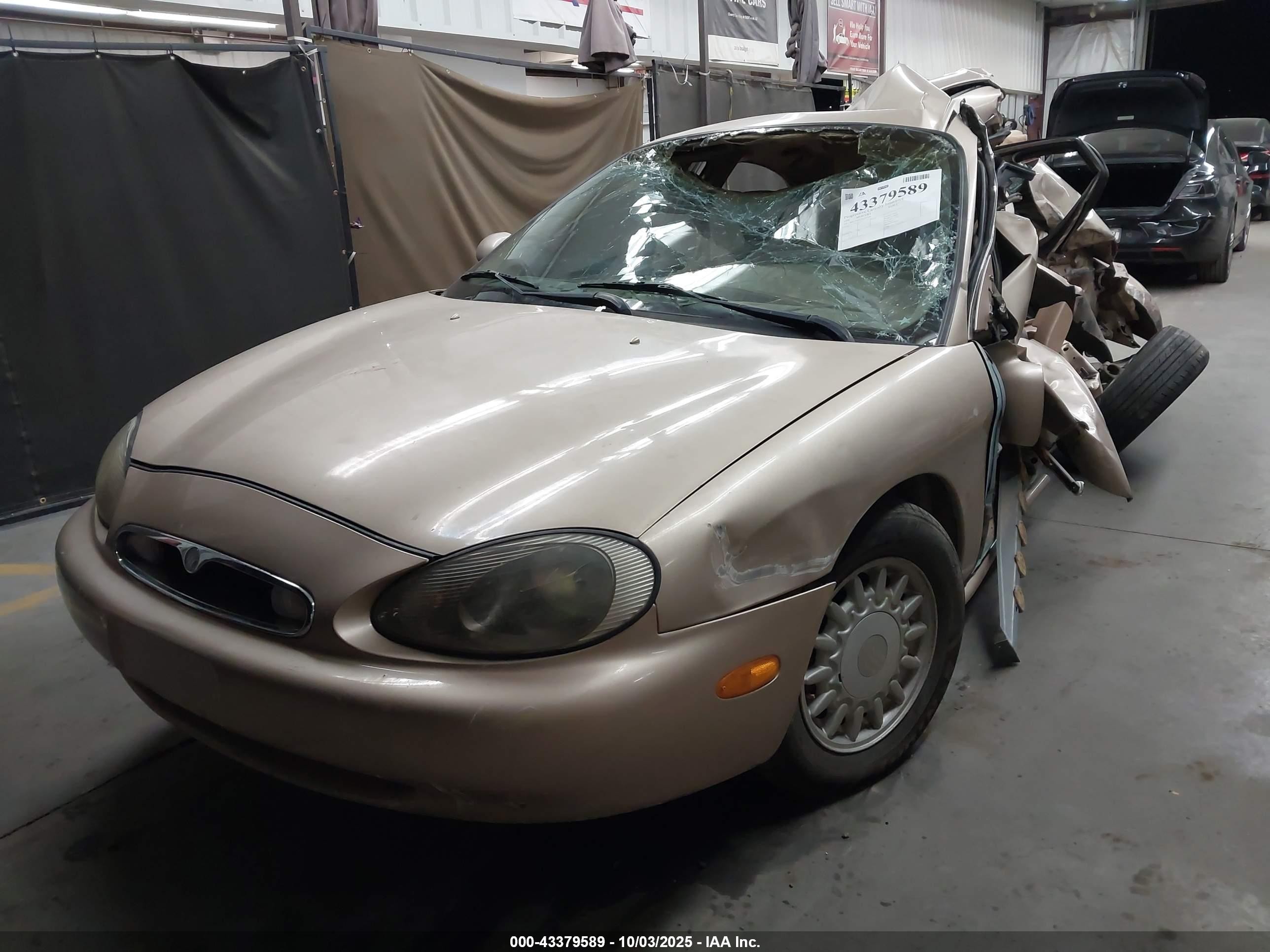 1996 Mercury Sable Gs Brown vin: 1MELM50U9TG604688