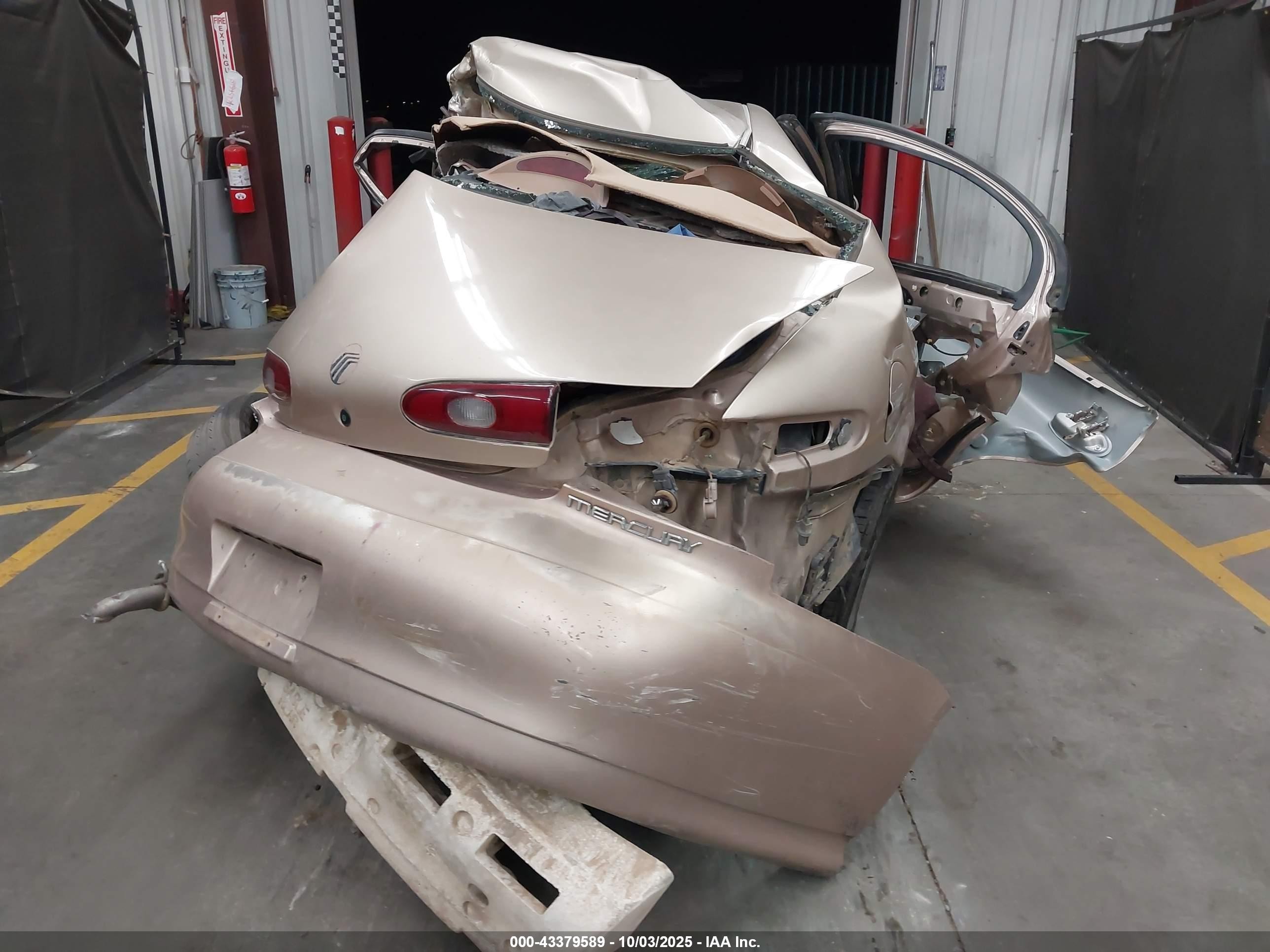 1996 Mercury Sable Gs Brown vin: 1MELM50U9TG604688