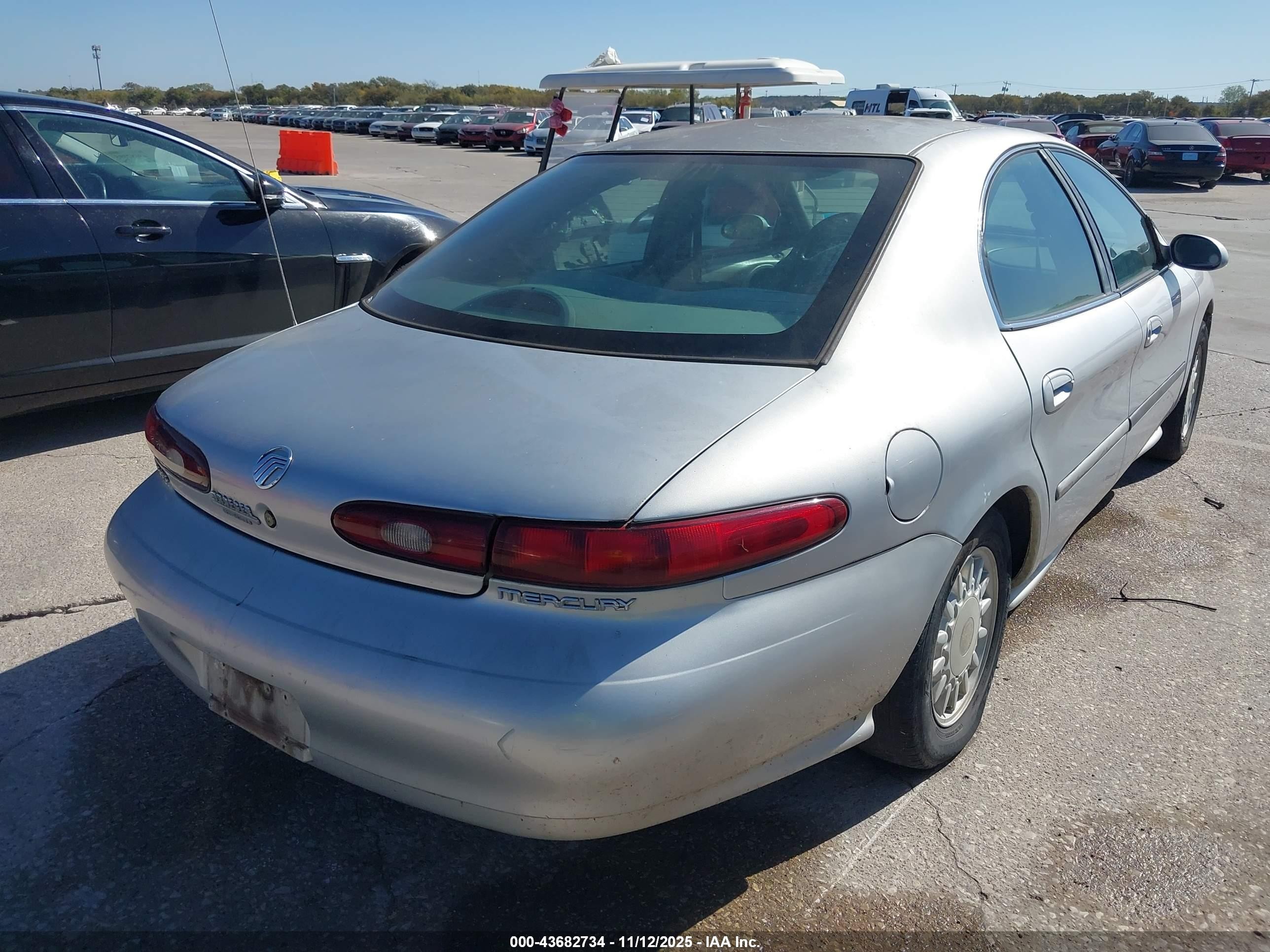 1996 Mercury Sable Gs Silver vin: 1MELM50UXTG631625