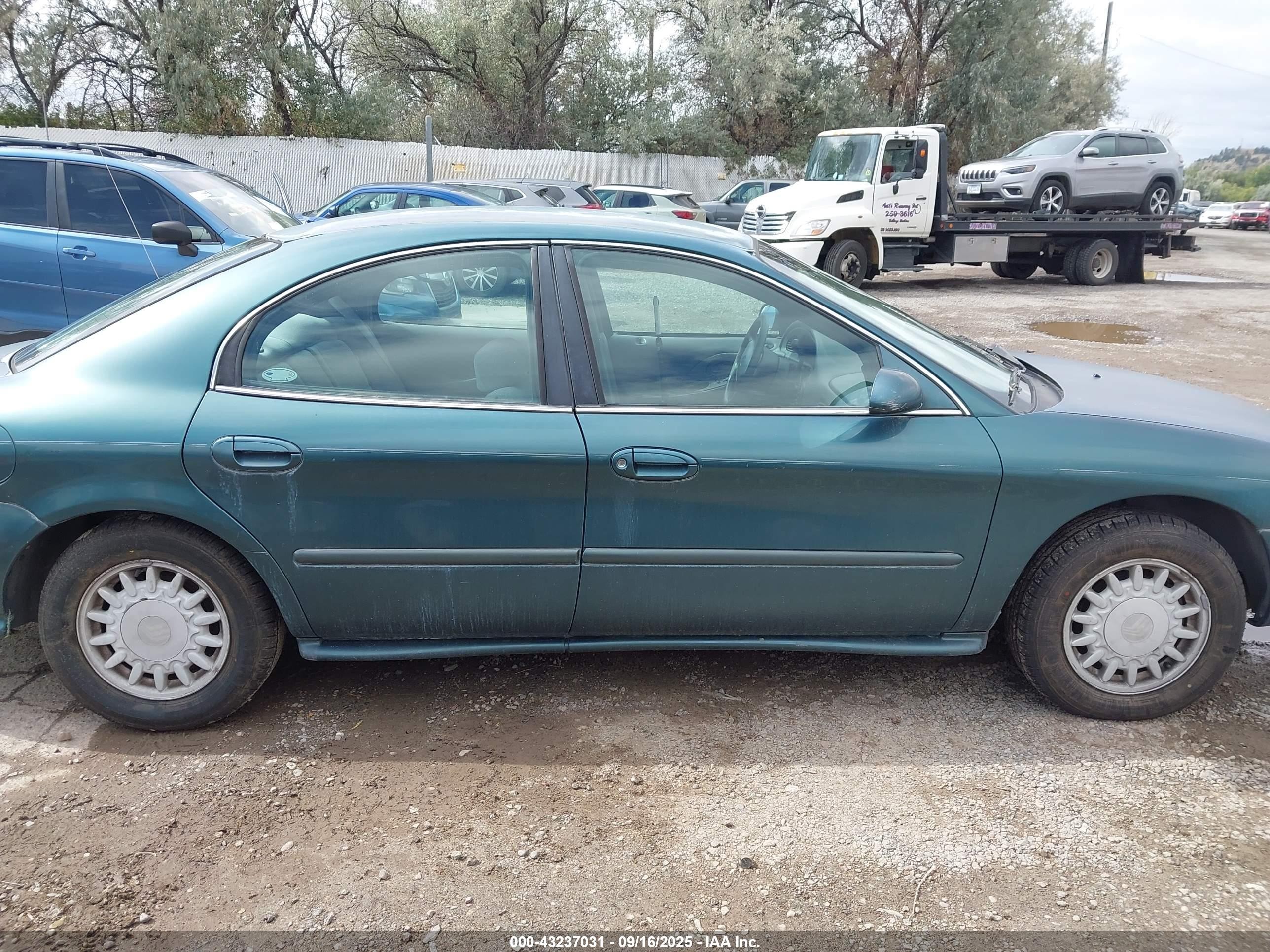 1997 Mercury Sable Gs Green vin: 1MELM50UXVA642307