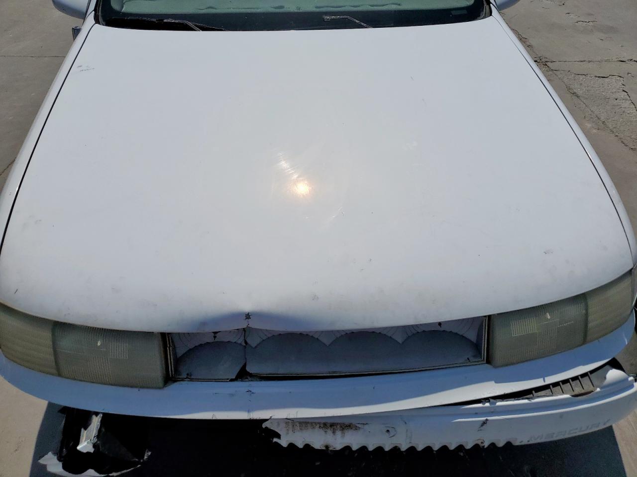 1993 Mercury Sable Ls White vin: 1MELM5345PA669638