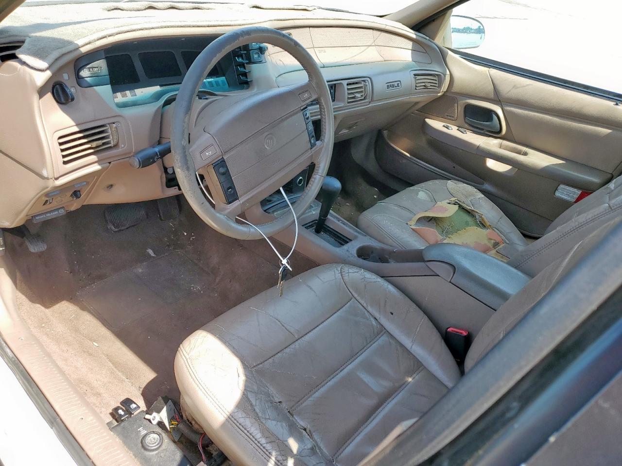 1993 Mercury Sable Ls White vin: 1MELM5345PA669638