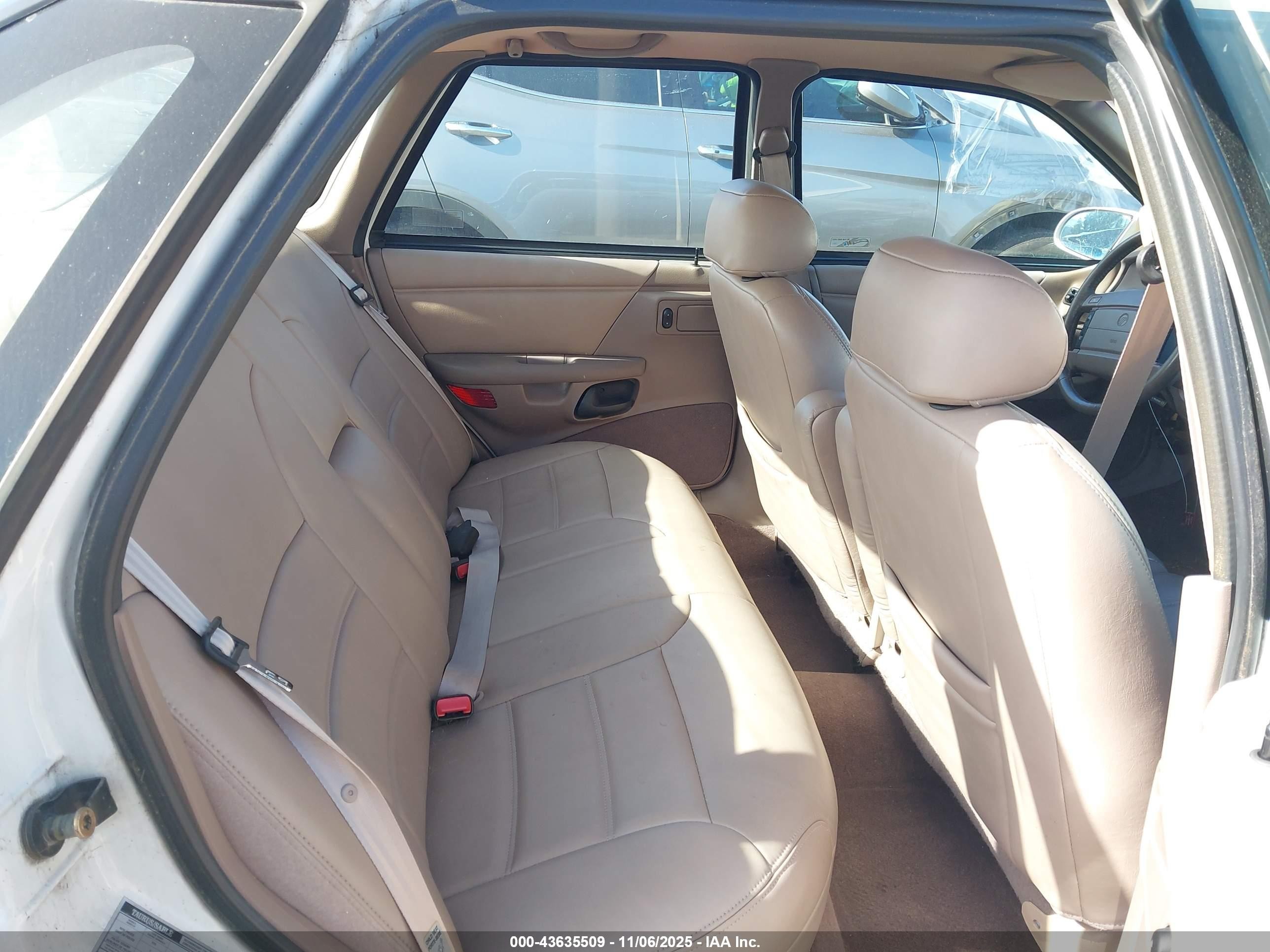 1993 Mercury Sable Ls White vin: 1MELM5346PA640763