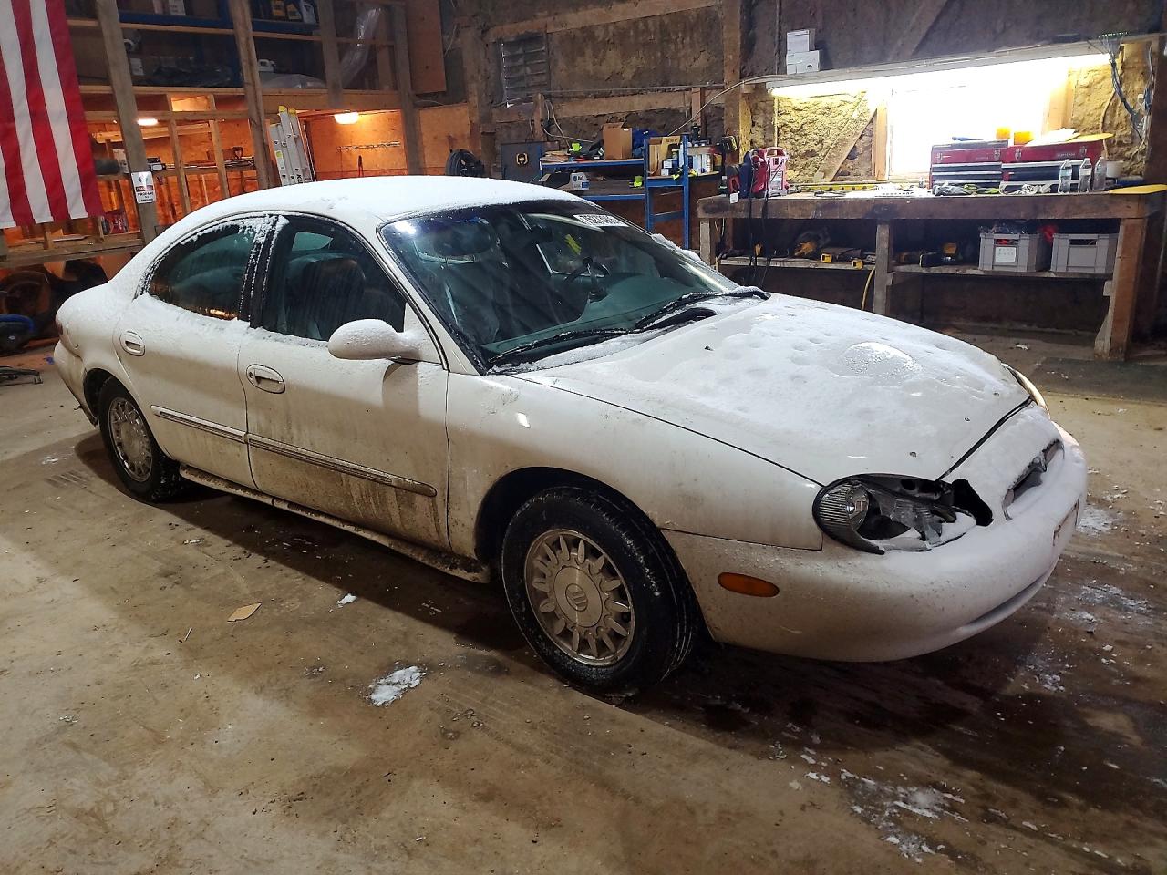 1996 Mercury Sable Ls White vin: 1MELM53S0TA605323