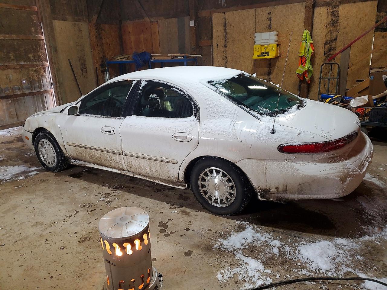1996 Mercury Sable Ls White vin: 1MELM53S0TA605323