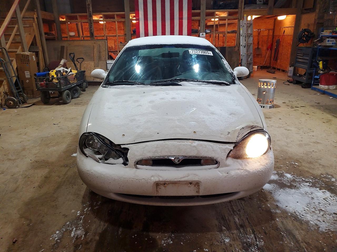 1996 Mercury Sable Ls White vin: 1MELM53S0TA605323