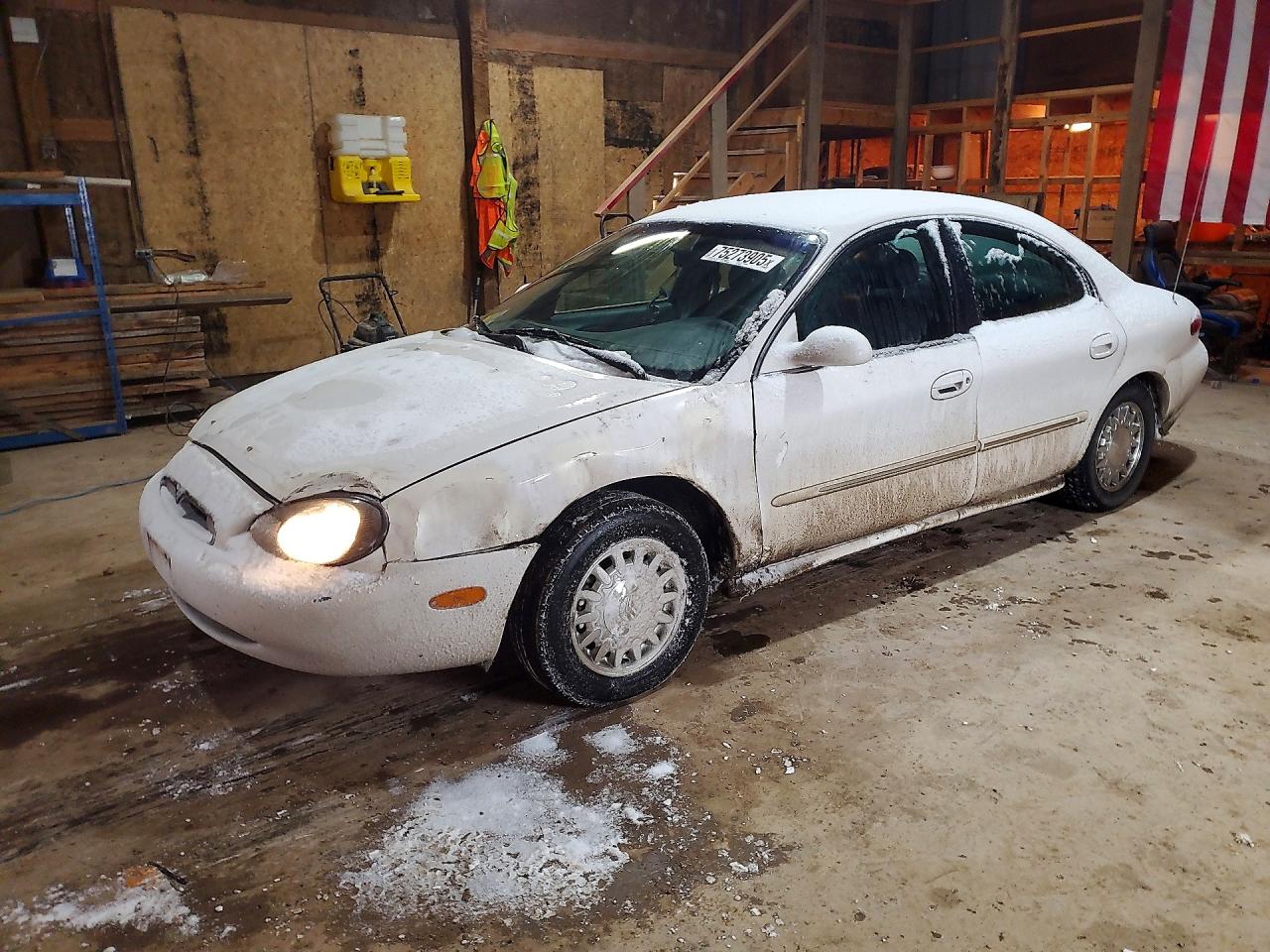 1996 Mercury Sable Ls White vin: 1MELM53S0TA605323