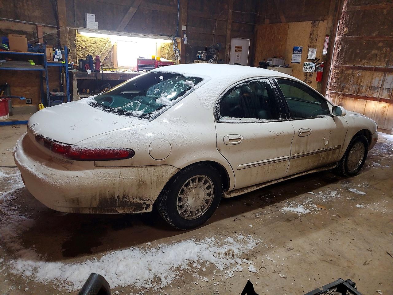 1996 Mercury Sable Ls White vin: 1MELM53S0TA605323