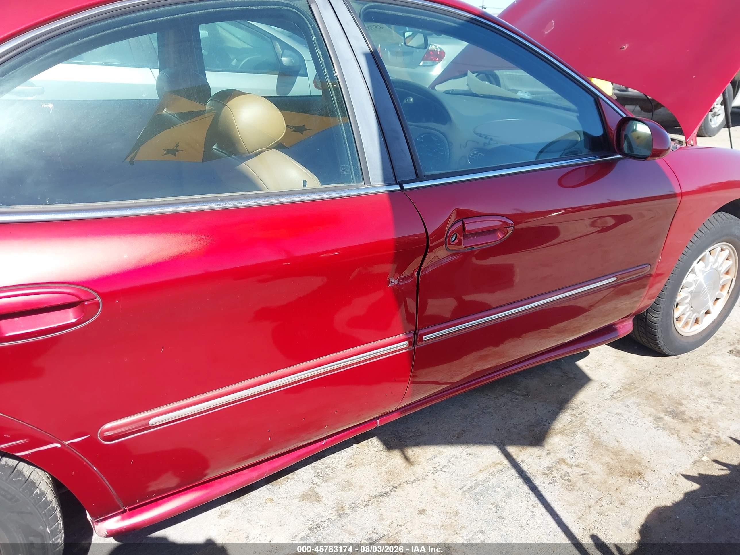 1996 Mercury Sable Ls Red vin: 1MELM53S0TA614068