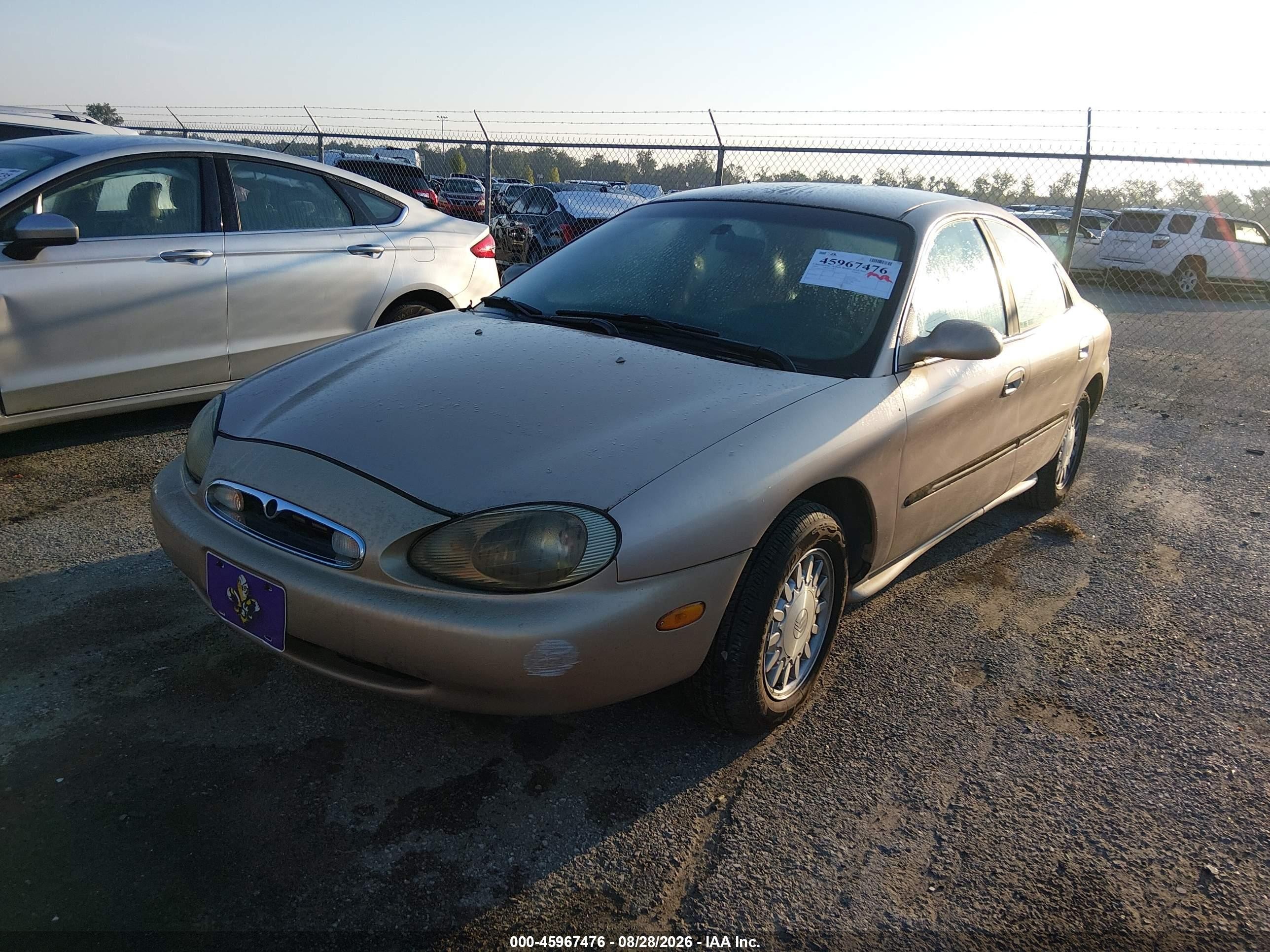 1997 Mercury Sable Ls Gold vin: 1MELM53S1VA657451