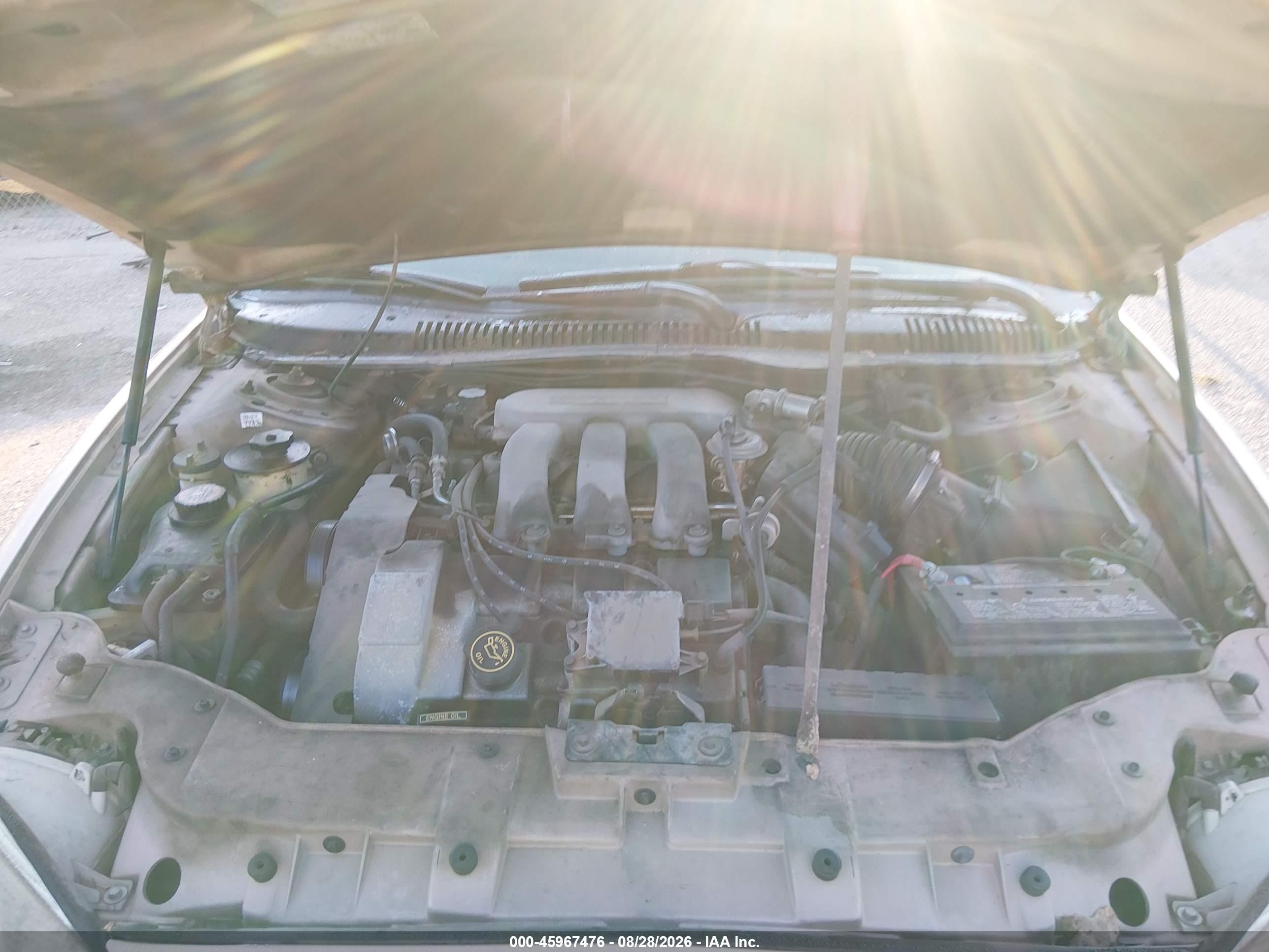 1997 Mercury Sable Ls Gold vin: 1MELM53S1VA657451