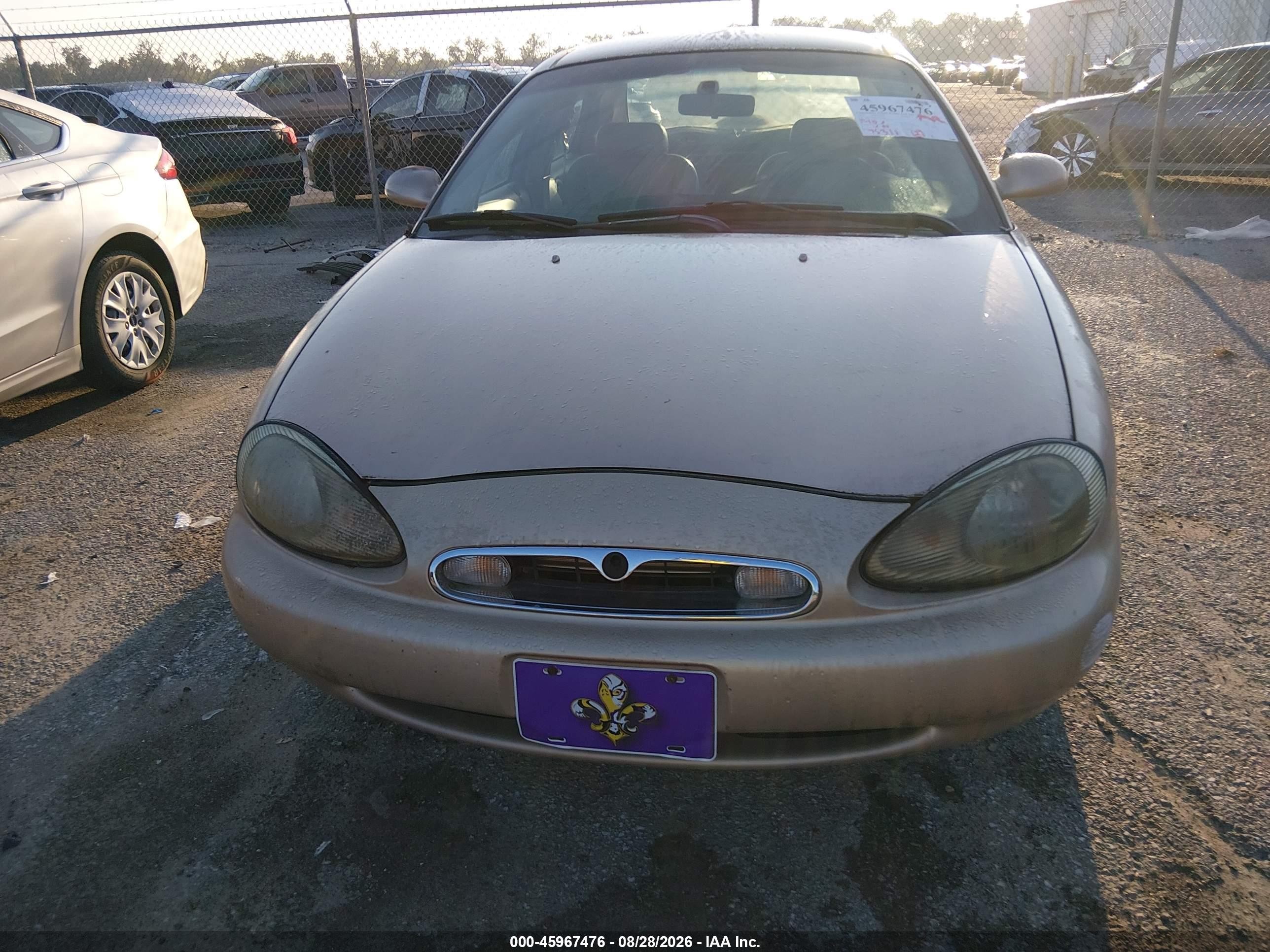 1997 Mercury Sable Ls Gold vin: 1MELM53S1VA657451
