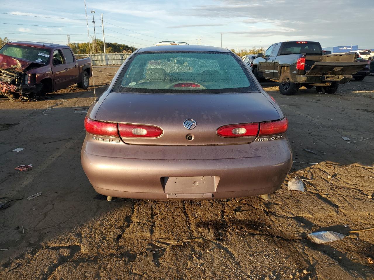1996 Mercury Sable Ls Pink vin: 1MELM53S4TG606679