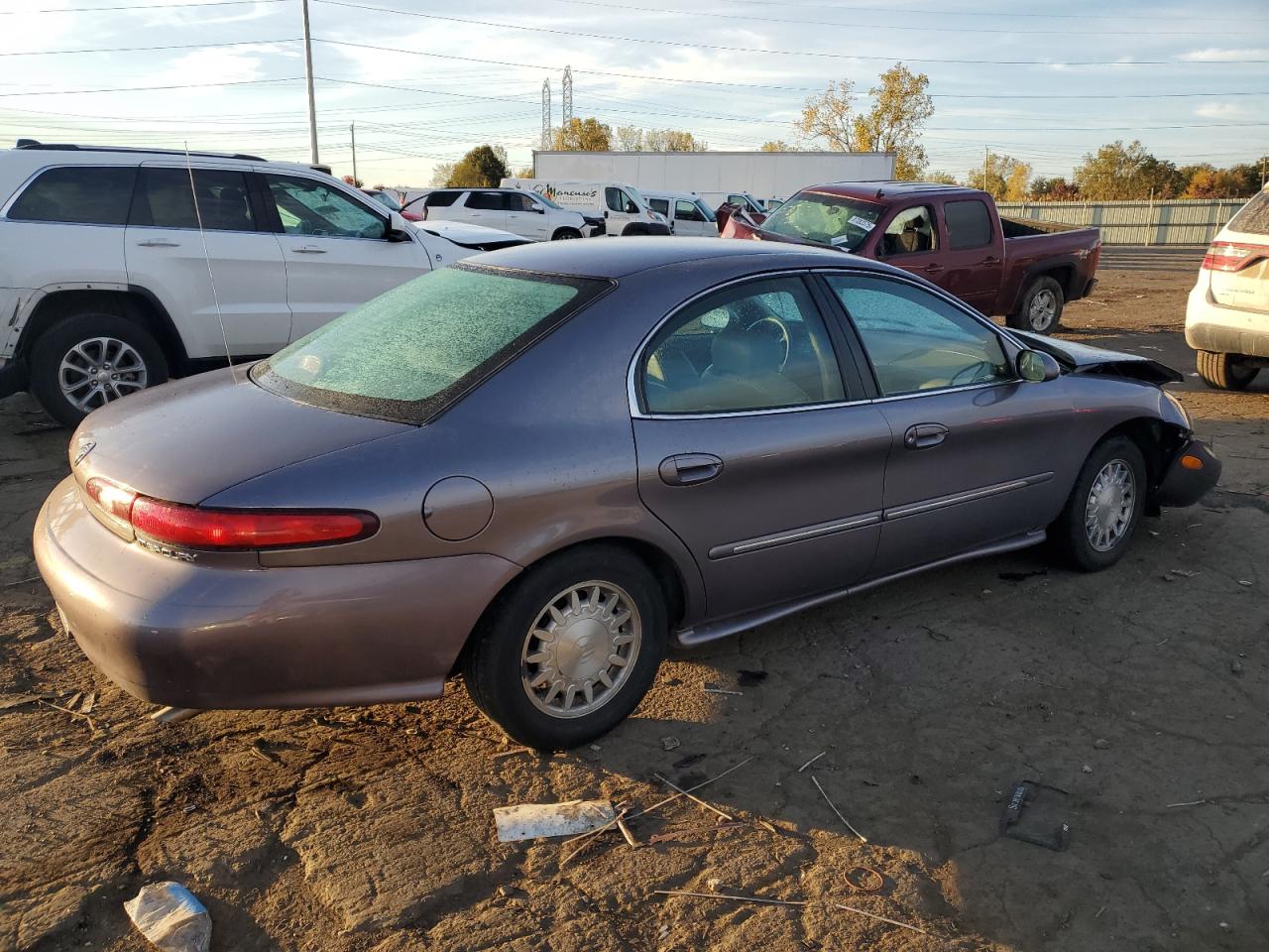 1996 Mercury Sable Ls Pink vin: 1MELM53S4TG606679