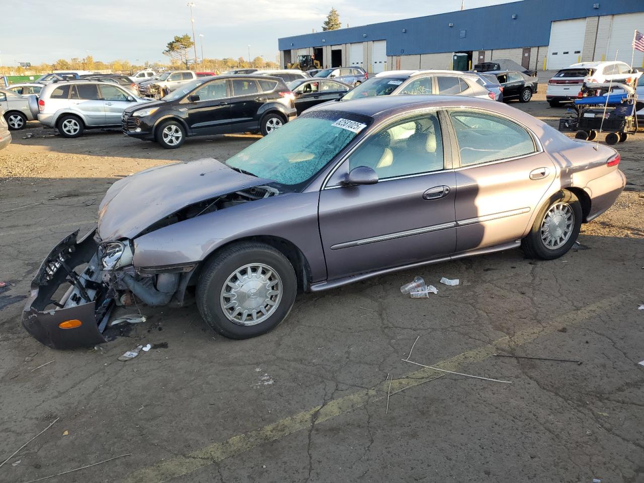 1996 Mercury Sable Ls Pink vin: 1MELM53S4TG606679
