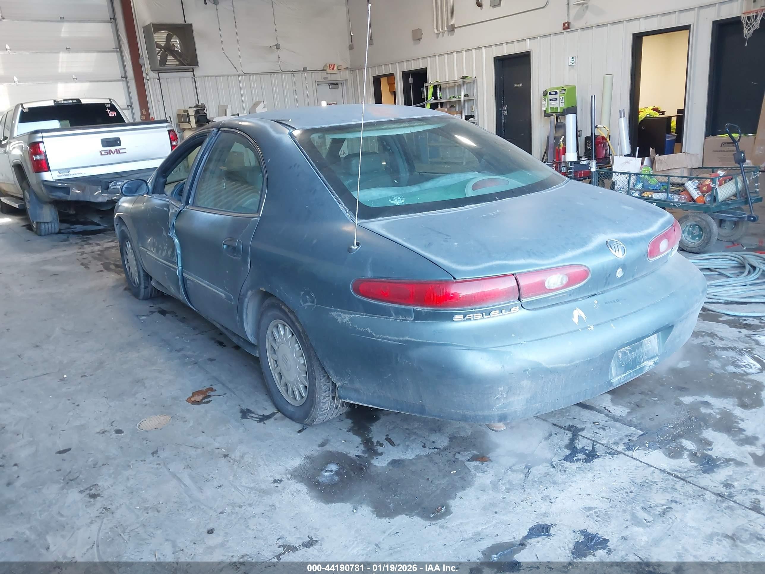 1997 Mercury Sable Ls Бирюзовый vin: 1MELM53S4VG661748
