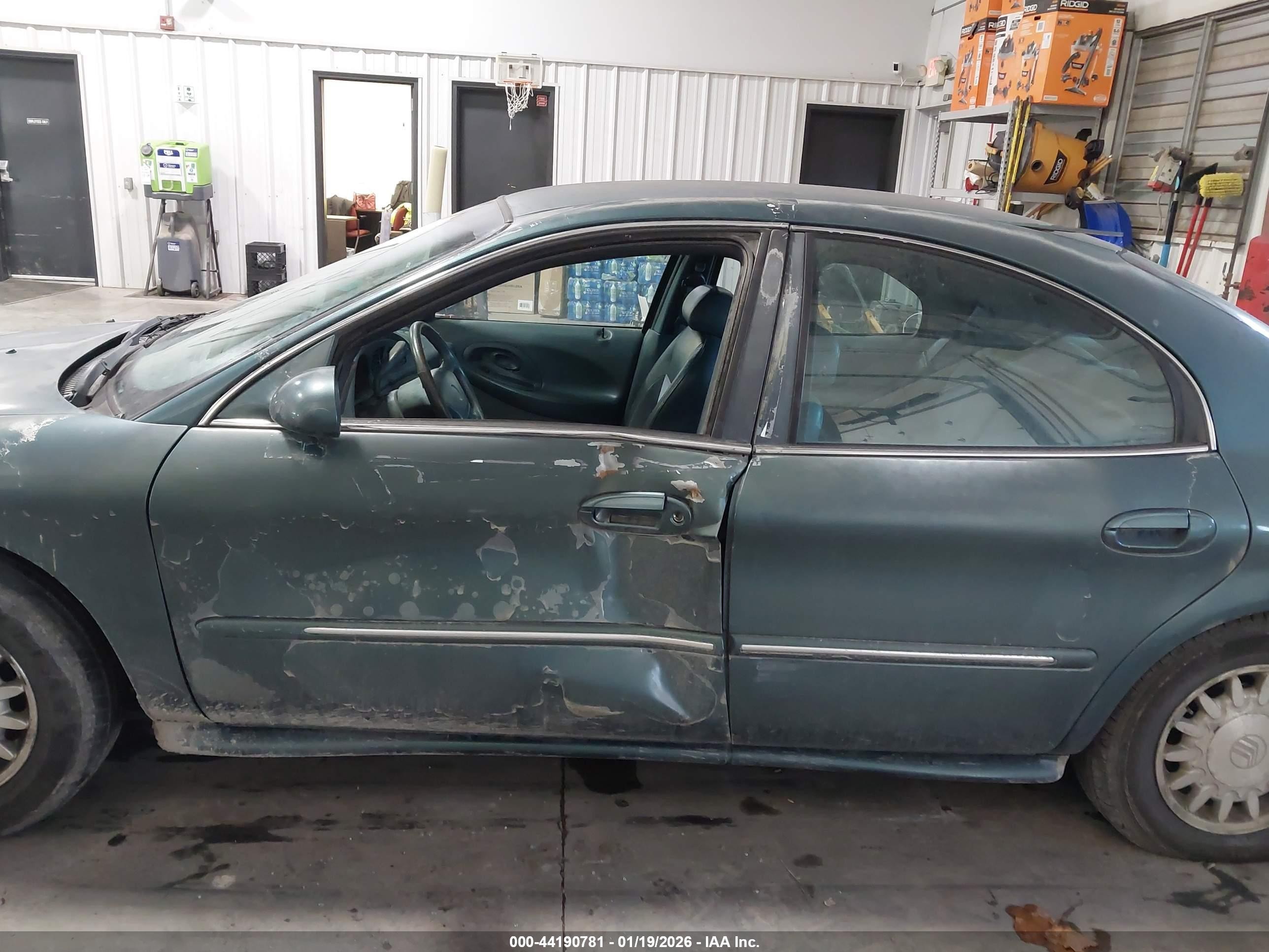 1997 Mercury Sable Ls Бирюзовый vin: 1MELM53S4VG661748