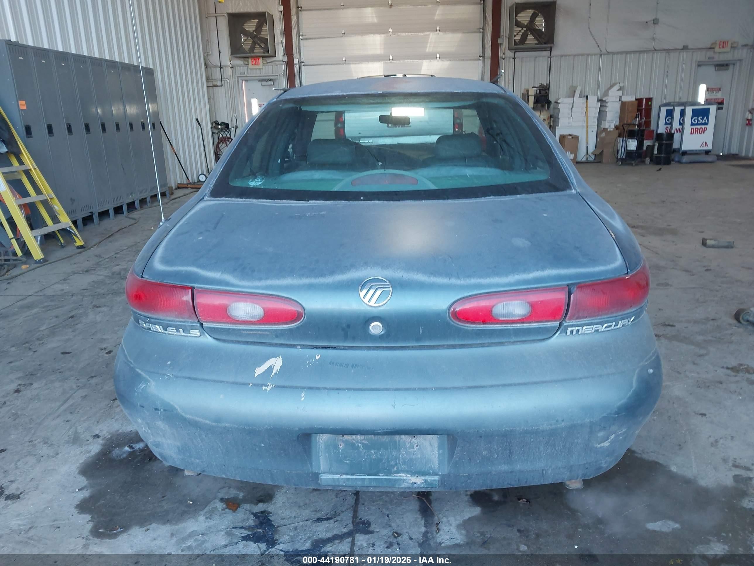 1997 Mercury Sable Ls Бирюзовый vin: 1MELM53S4VG661748