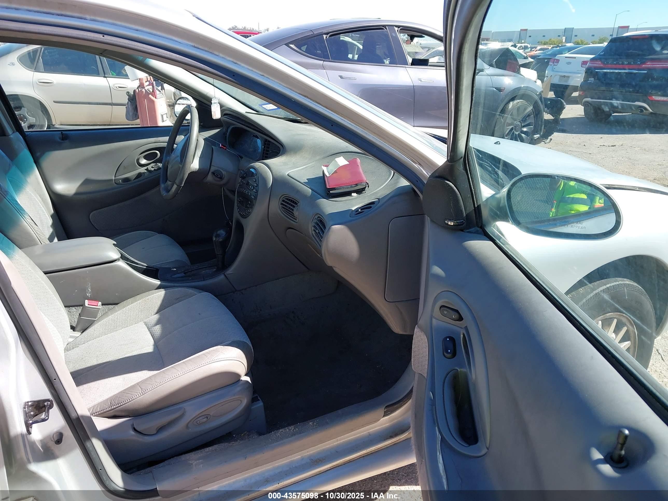 1996 Mercury Sable Ls Silver vin: 1MELM53S8TA639588