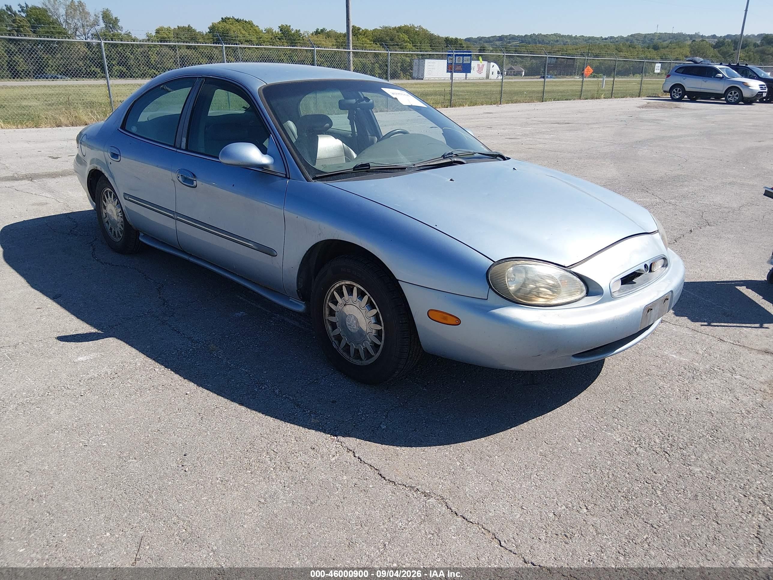 1997 Mercury Sable Ls Light Blue vin: 1MELM53S8VA612104