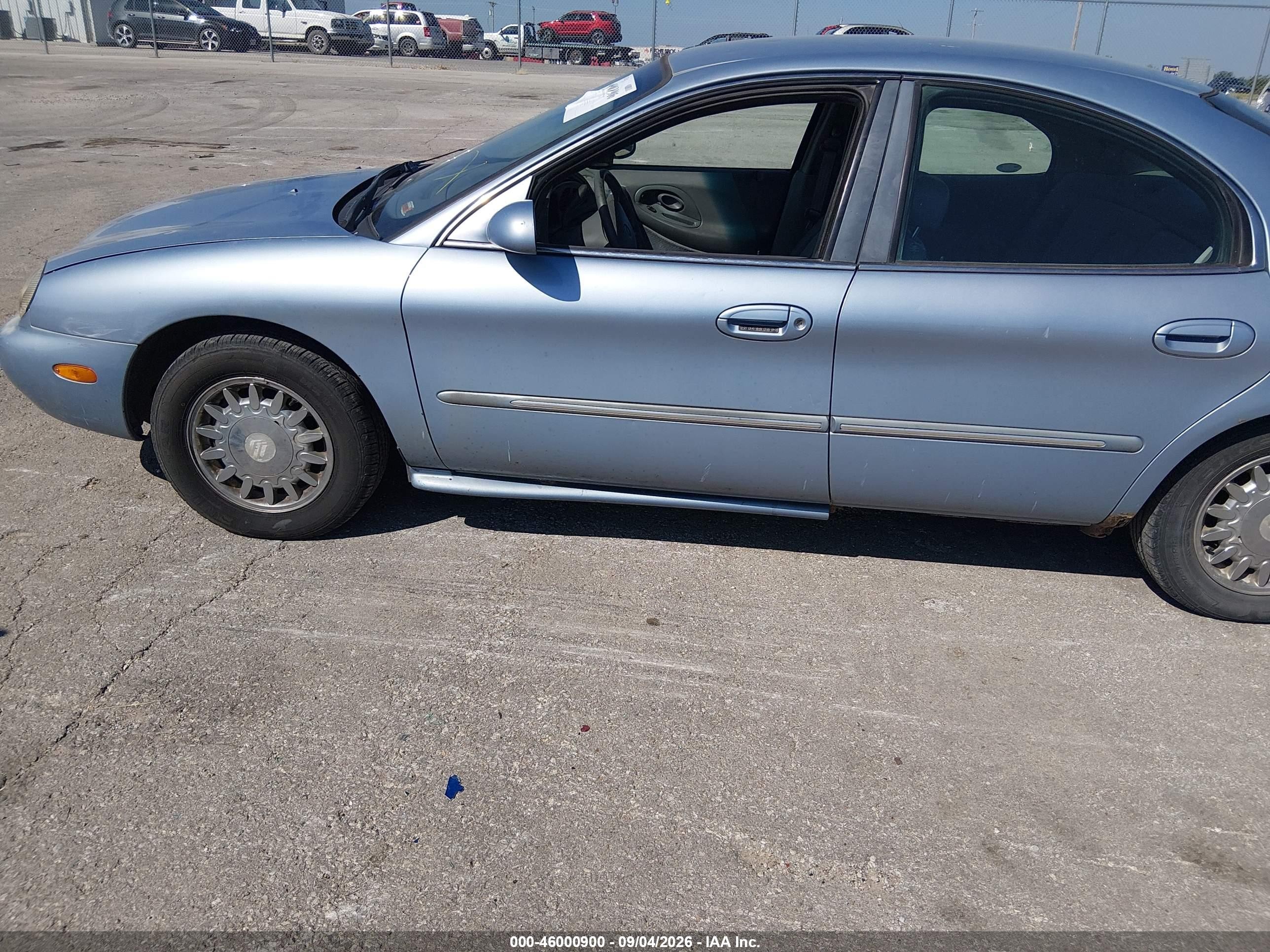 1997 Mercury Sable Ls Light Blue vin: 1MELM53S8VA612104