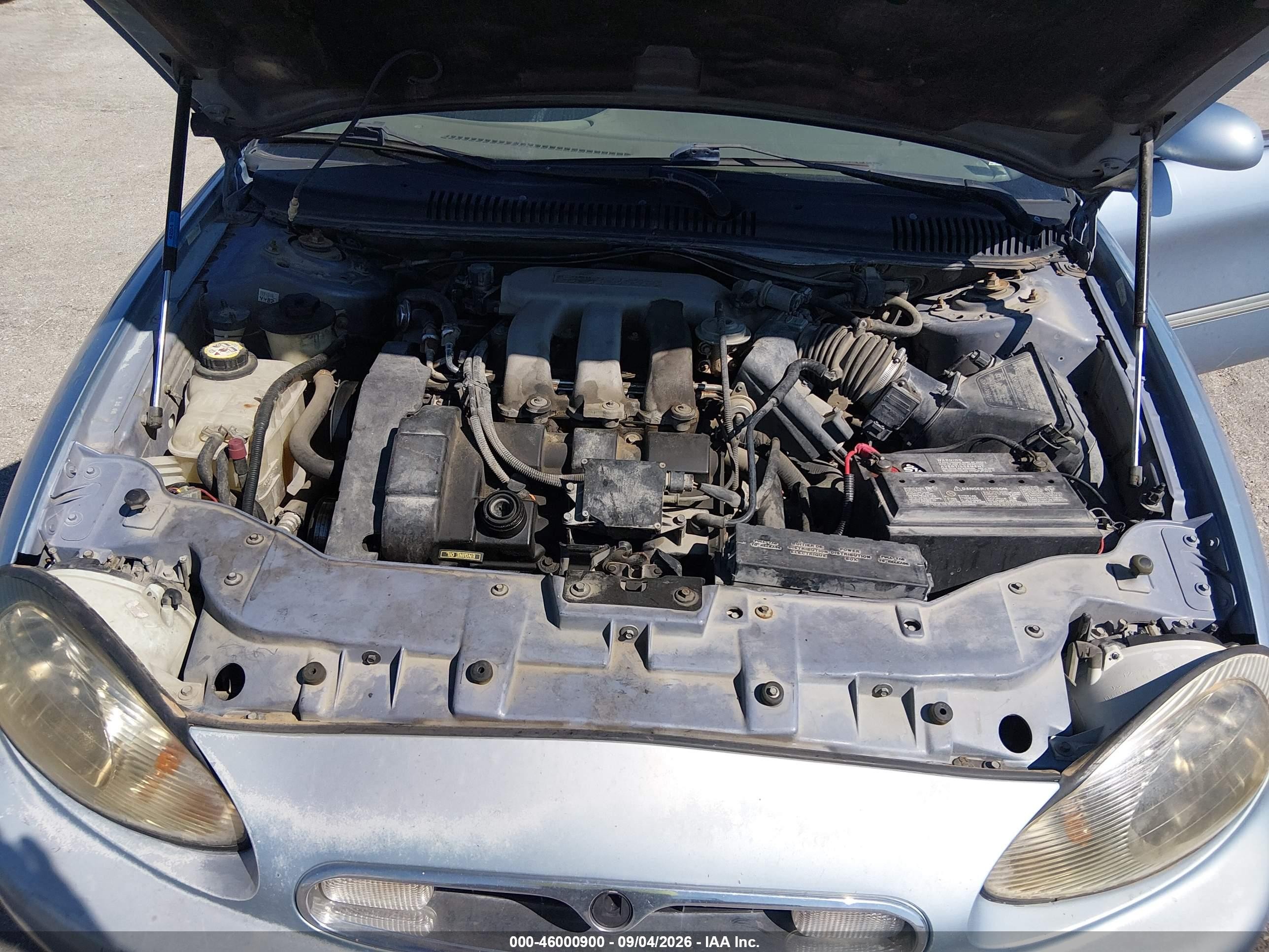1997 Mercury Sable Ls Light Blue vin: 1MELM53S8VA612104