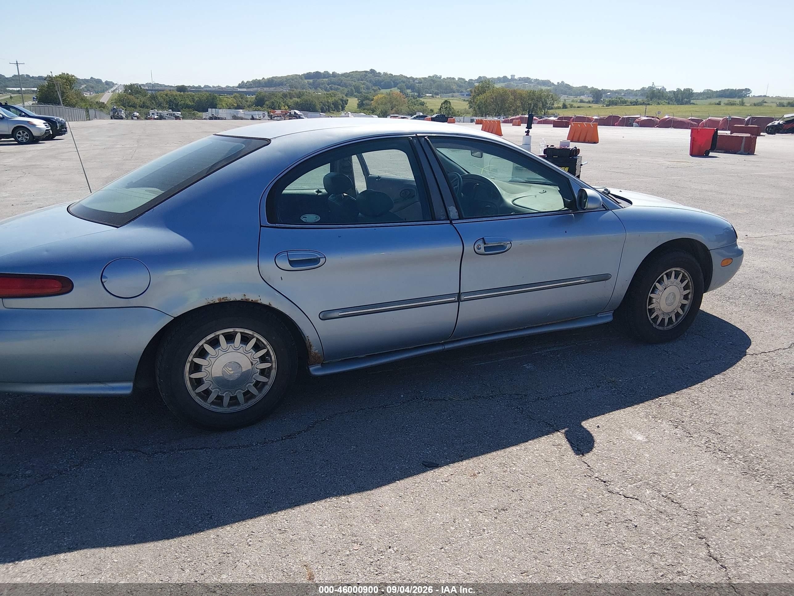 1997 Mercury Sable Ls Light Blue vin: 1MELM53S8VA612104