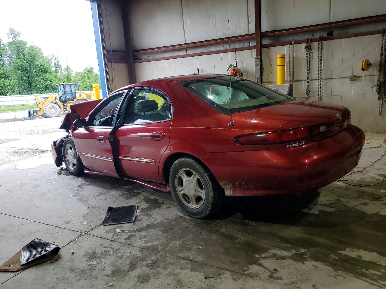1996 Mercury Sable Ls Red vin: 1MELM53SXTA612358