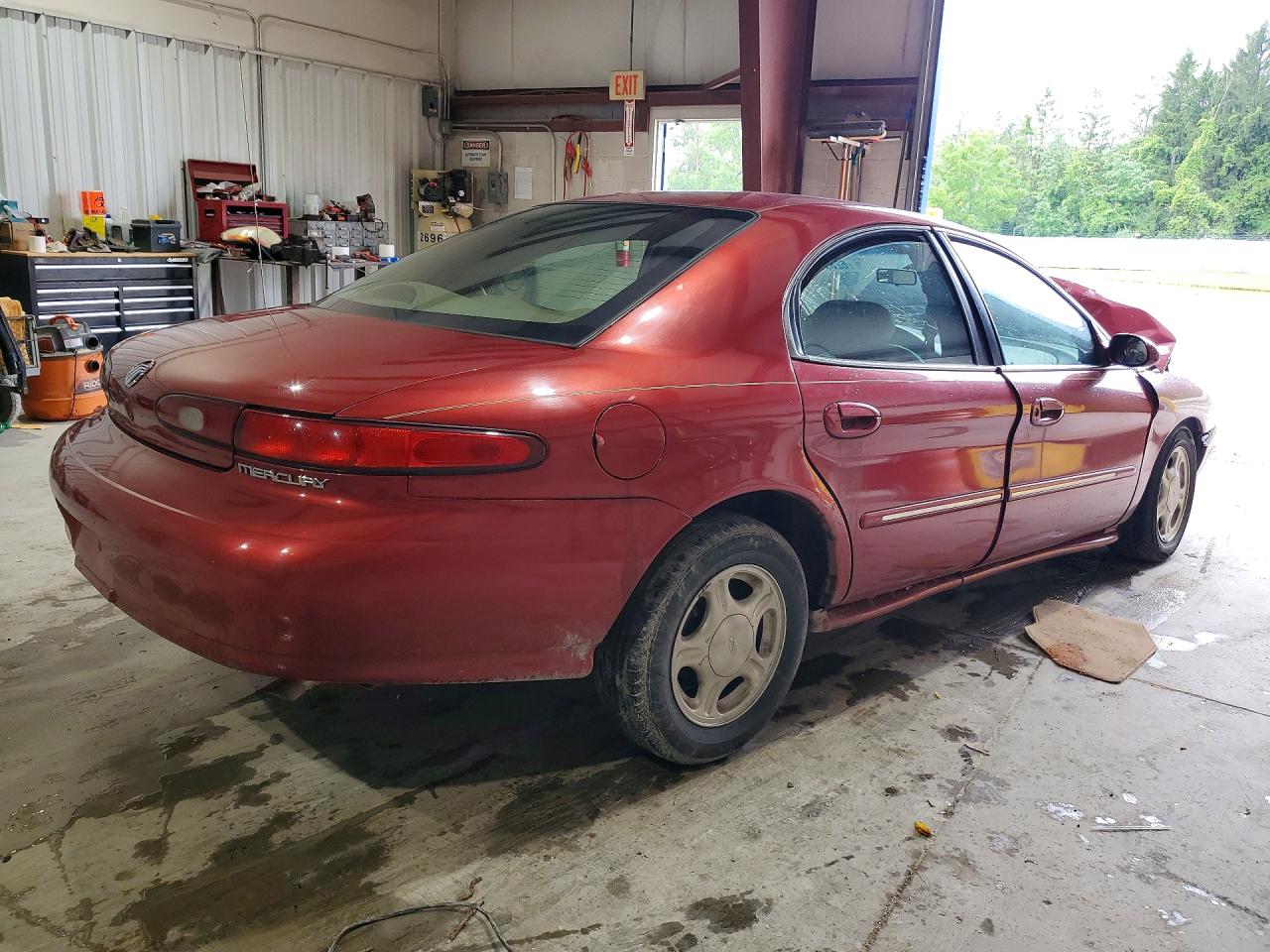 1996 Mercury Sable Ls Red vin: 1MELM53SXTA612358