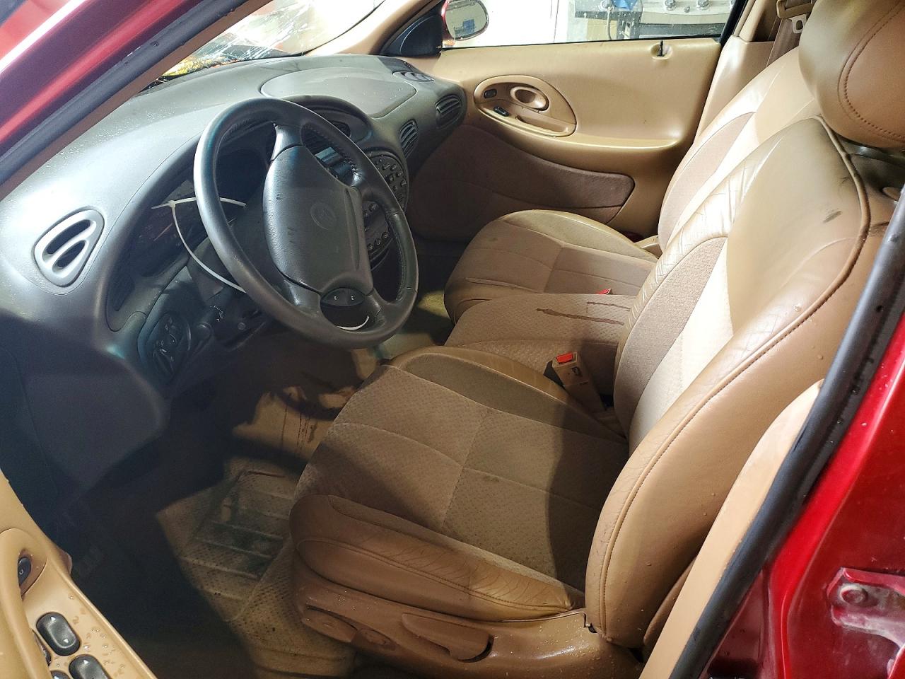 1996 Mercury Sable Ls Red vin: 1MELM53SXTA612358