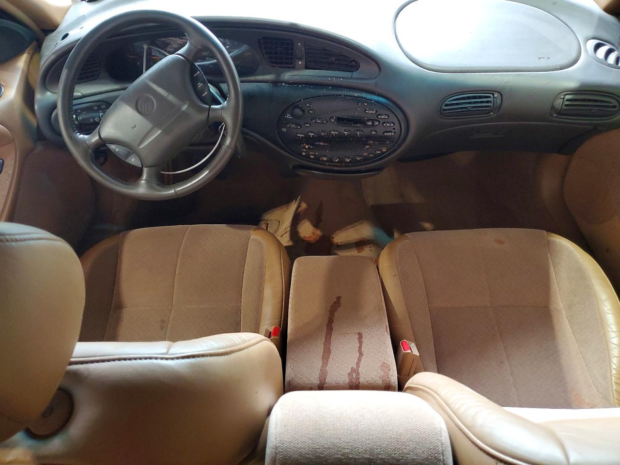 1996 Mercury Sable Ls Red vin: 1MELM53SXTA612358