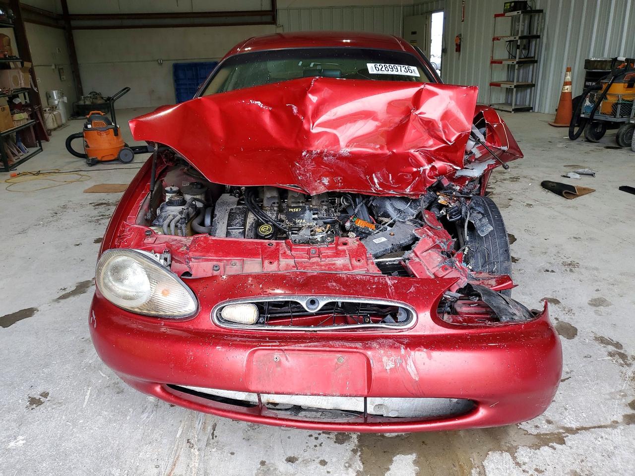 1996 Mercury Sable Ls Red vin: 1MELM53SXTA612358