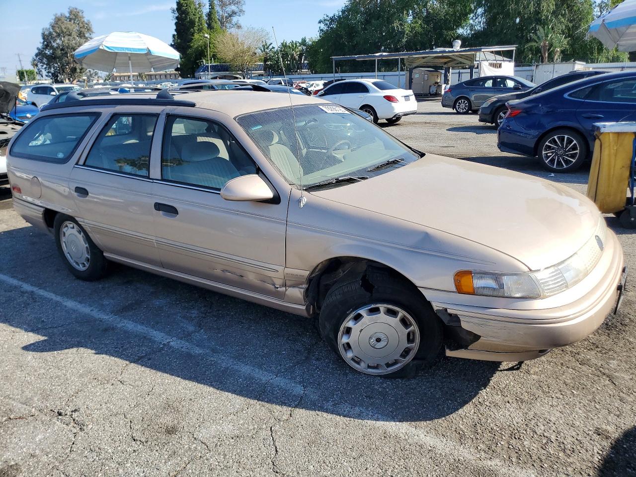 1993 Mercury Sable Tan vin: 1MELM5545PA619156