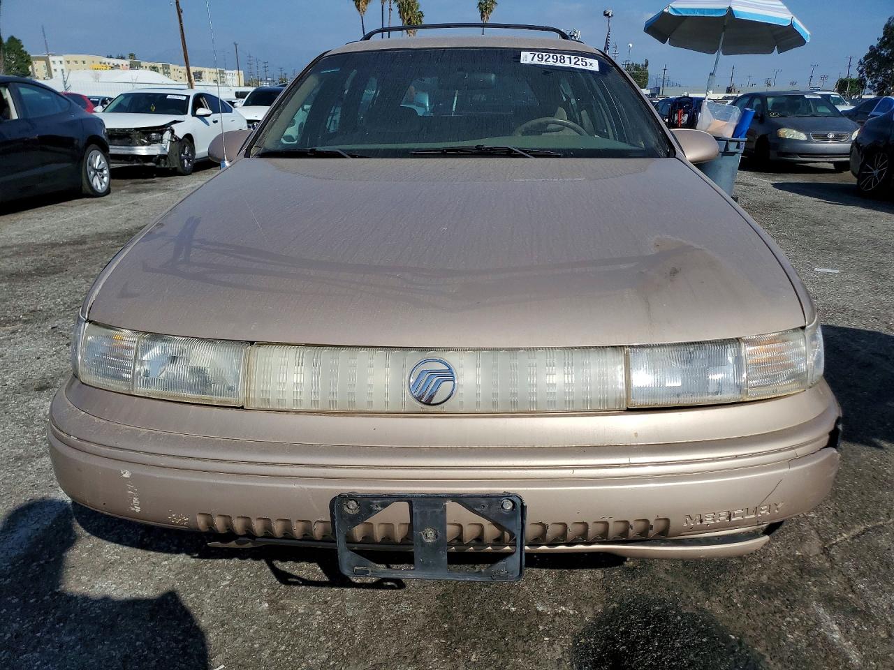 1993 Mercury Sable Tan vin: 1MELM5545PA619156