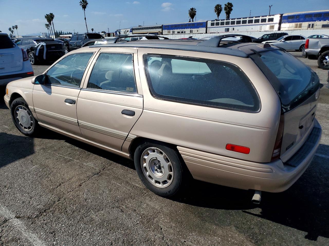 1993 Mercury Sable Tan vin: 1MELM5545PA619156