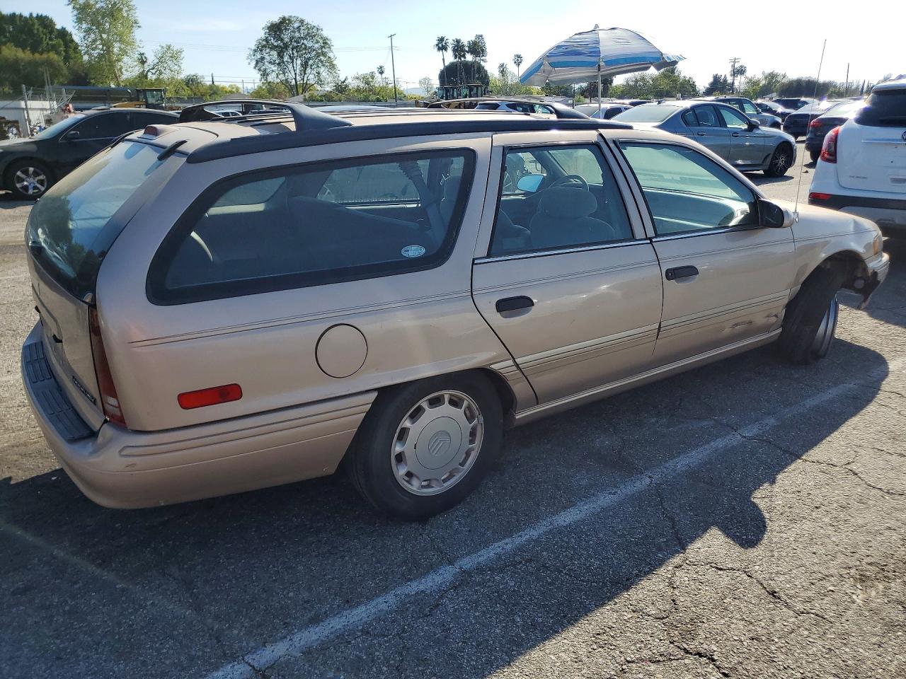 1993 Mercury Sable Tan vin: 1MELM5545PA619156
