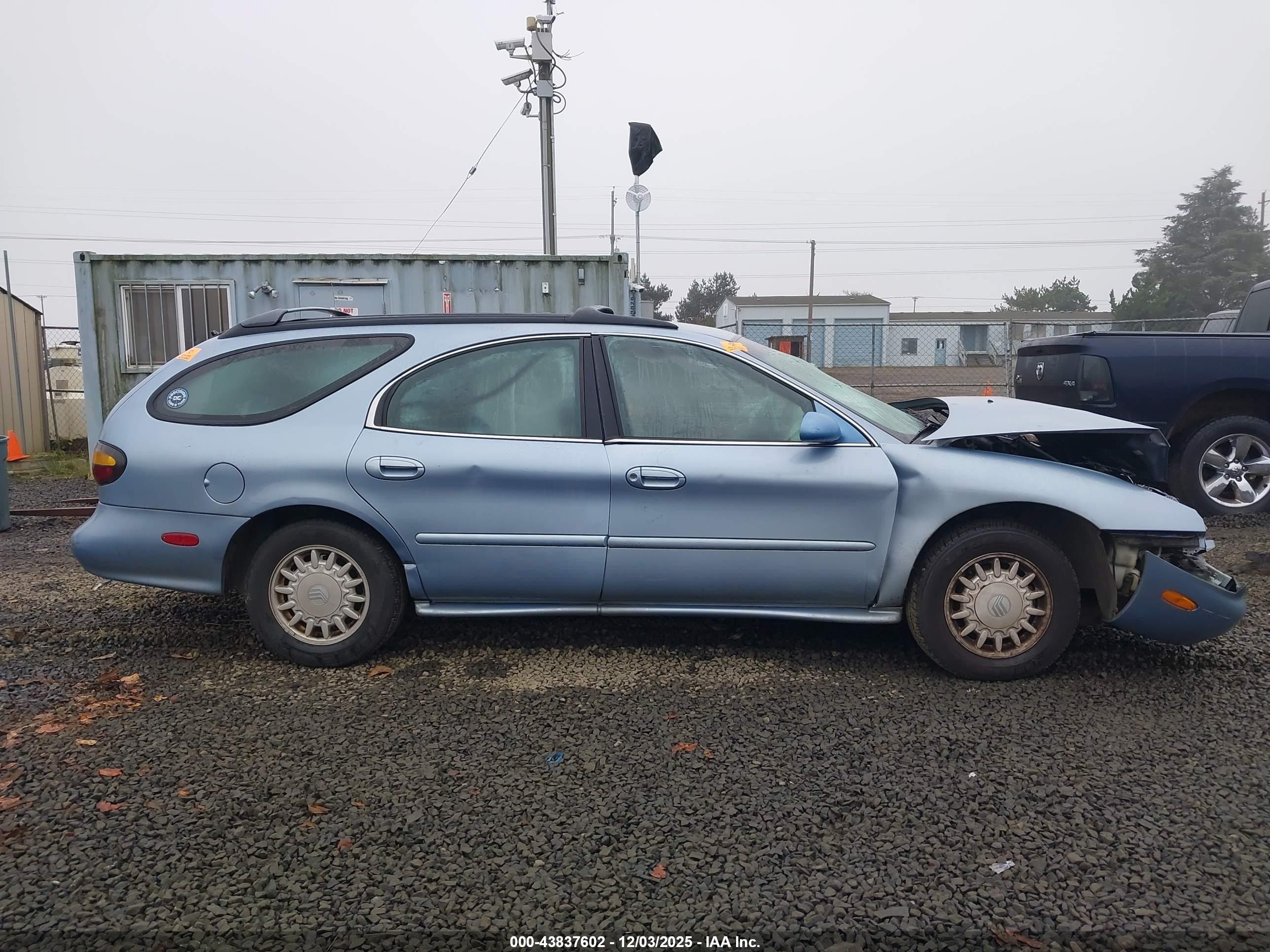 1997 Mercury Sable Gs Light Blue vin: 1MELM55U2VG630822