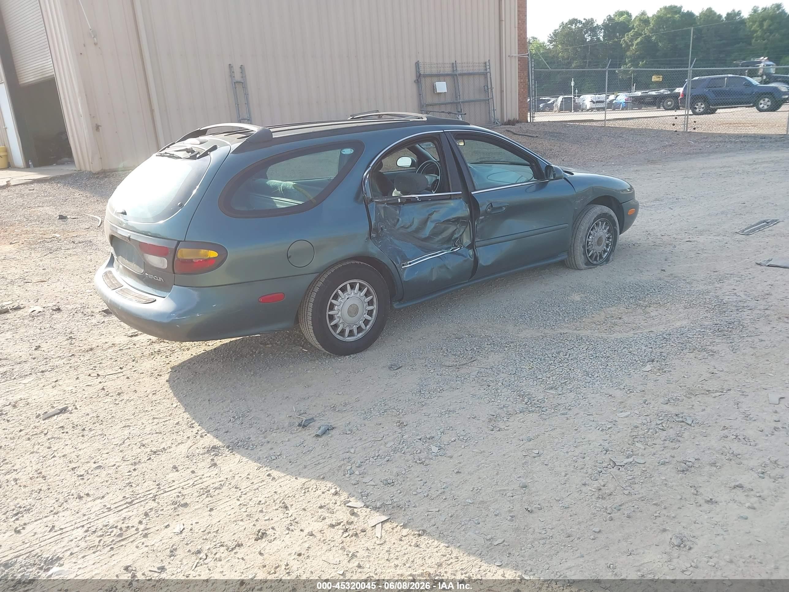 1996 Mercury Sable Gs Green vin: 1MELM55U3TA604715