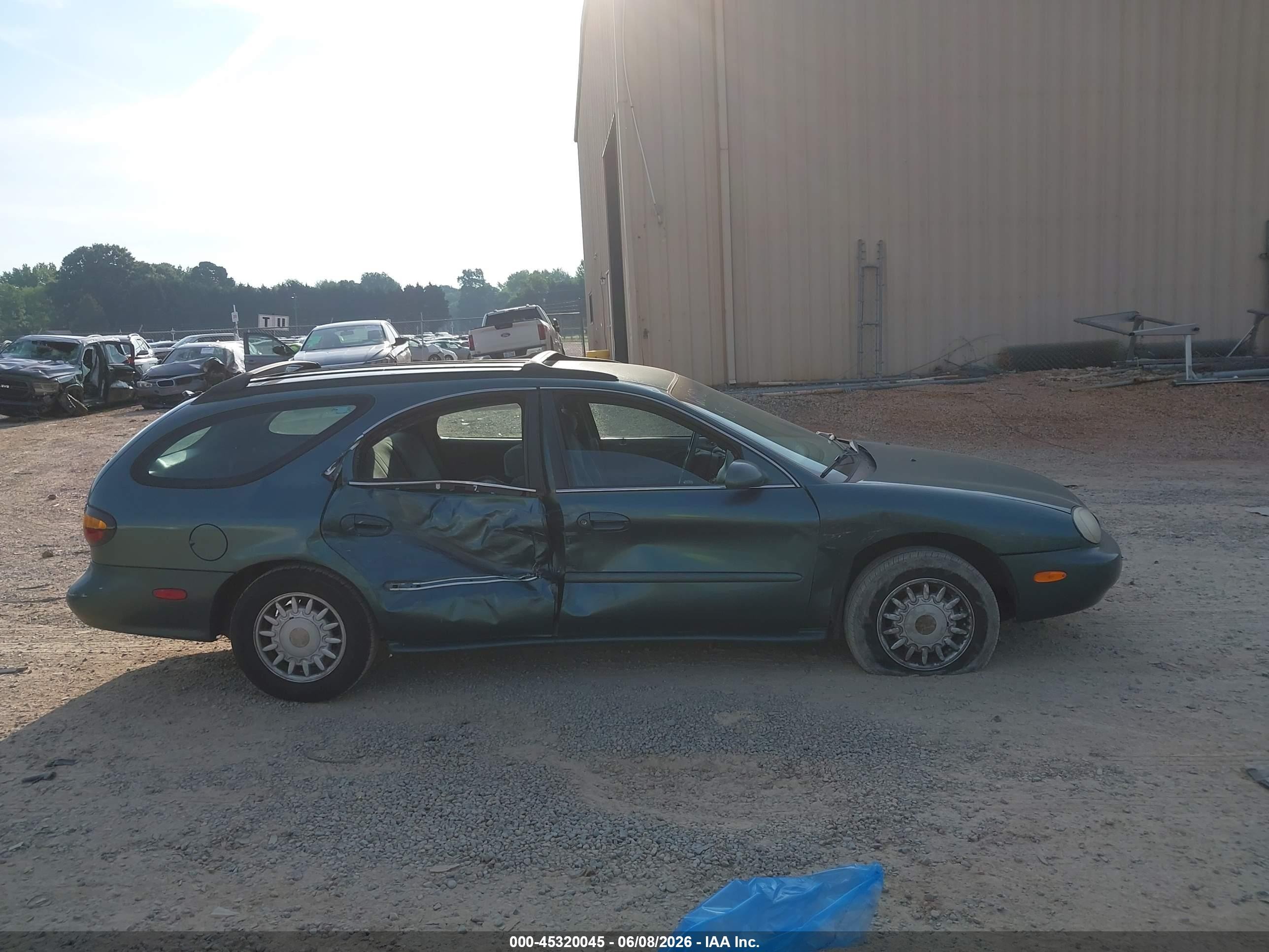 1996 Mercury Sable Gs Green vin: 1MELM55U3TA604715