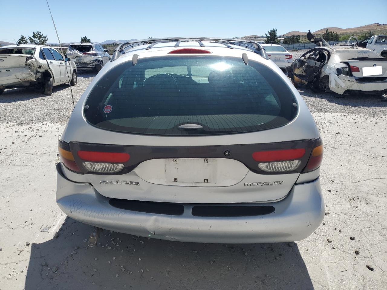 1997 Mercury Sable Gs Silver vin: 1MELM55U3VG621580