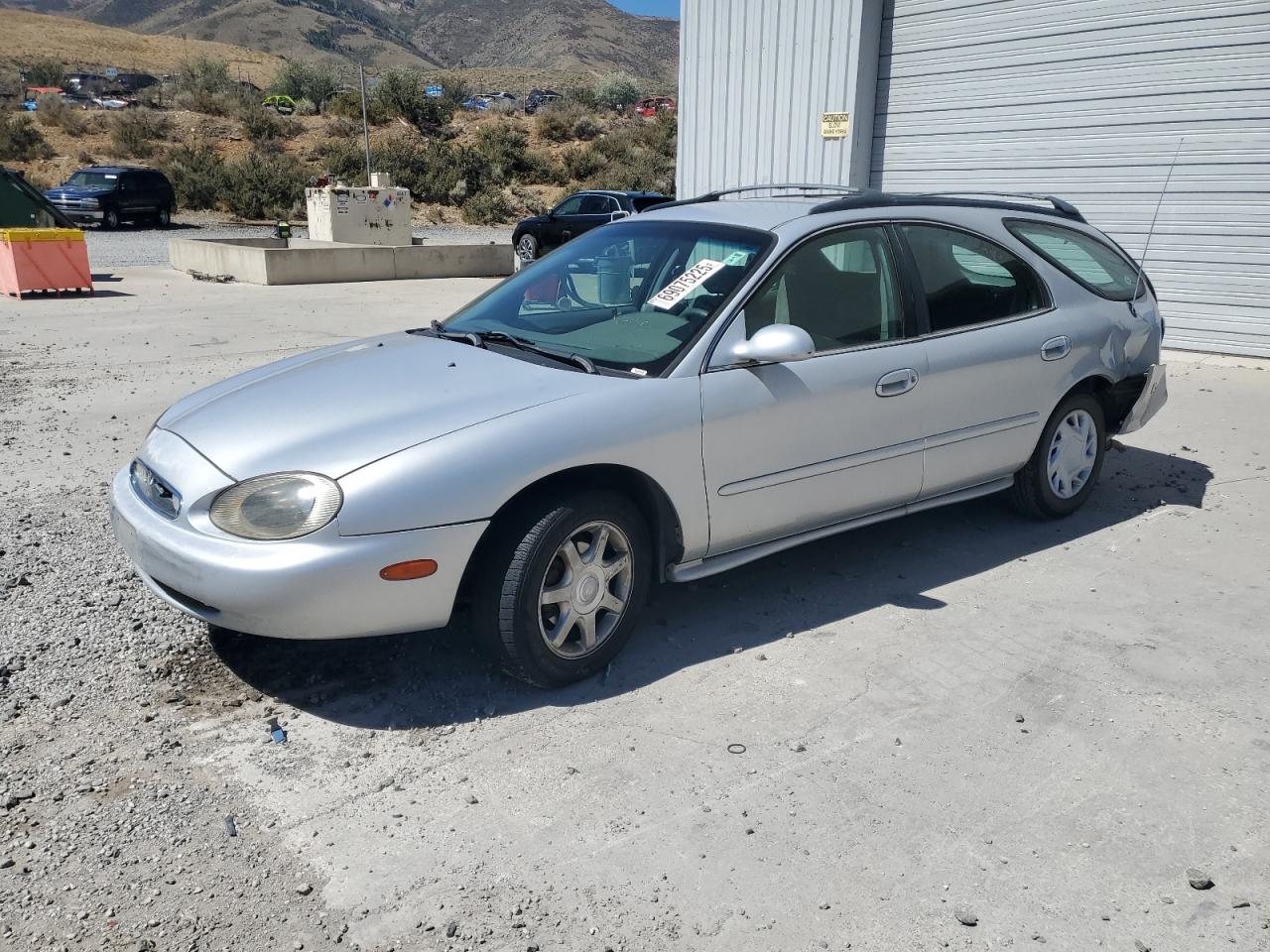 1997 Mercury Sable Gs Silver vin: 1MELM55U3VG621580