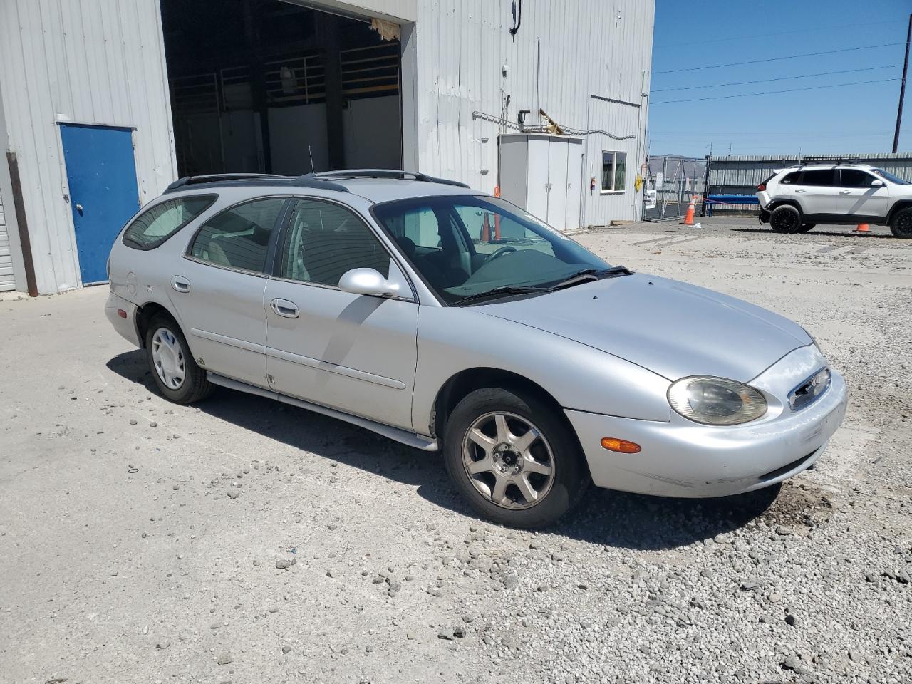 1997 Mercury Sable Gs Silver vin: 1MELM55U3VG621580