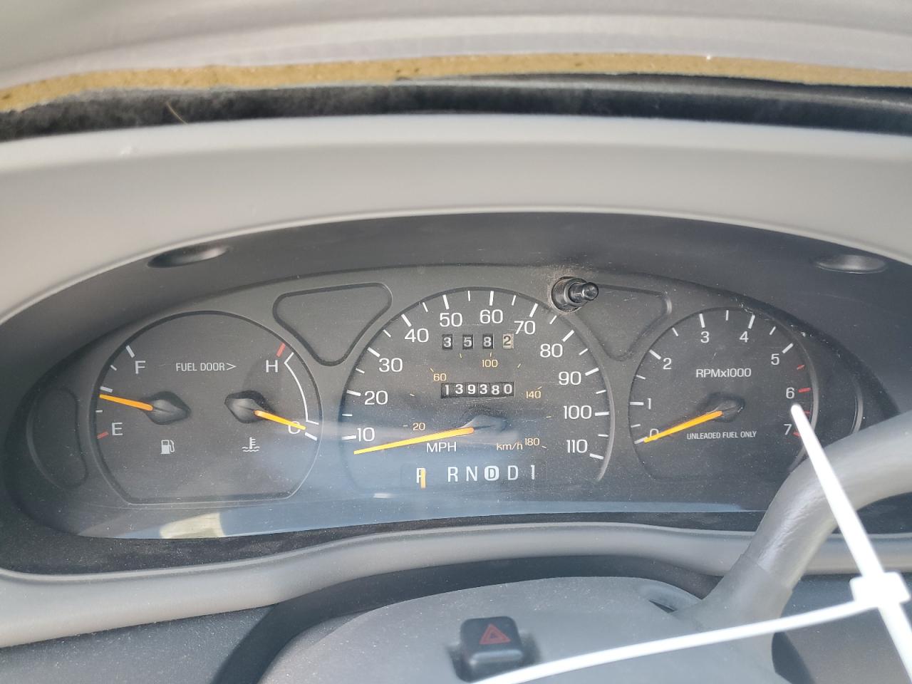 1997 Mercury Sable Gs Silver vin: 1MELM55U3VG621580